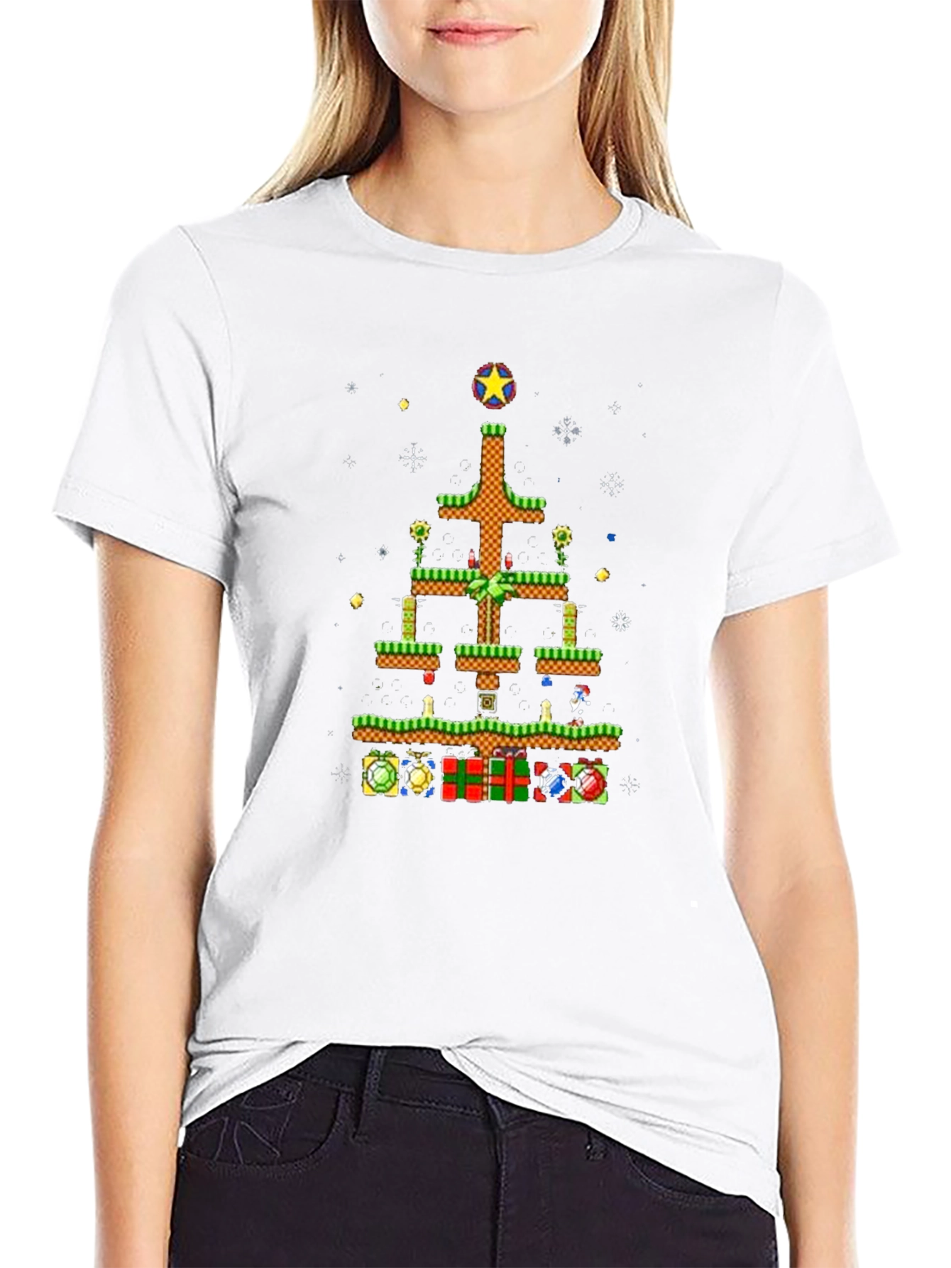 Sonic Christmas Tree T-Shirt