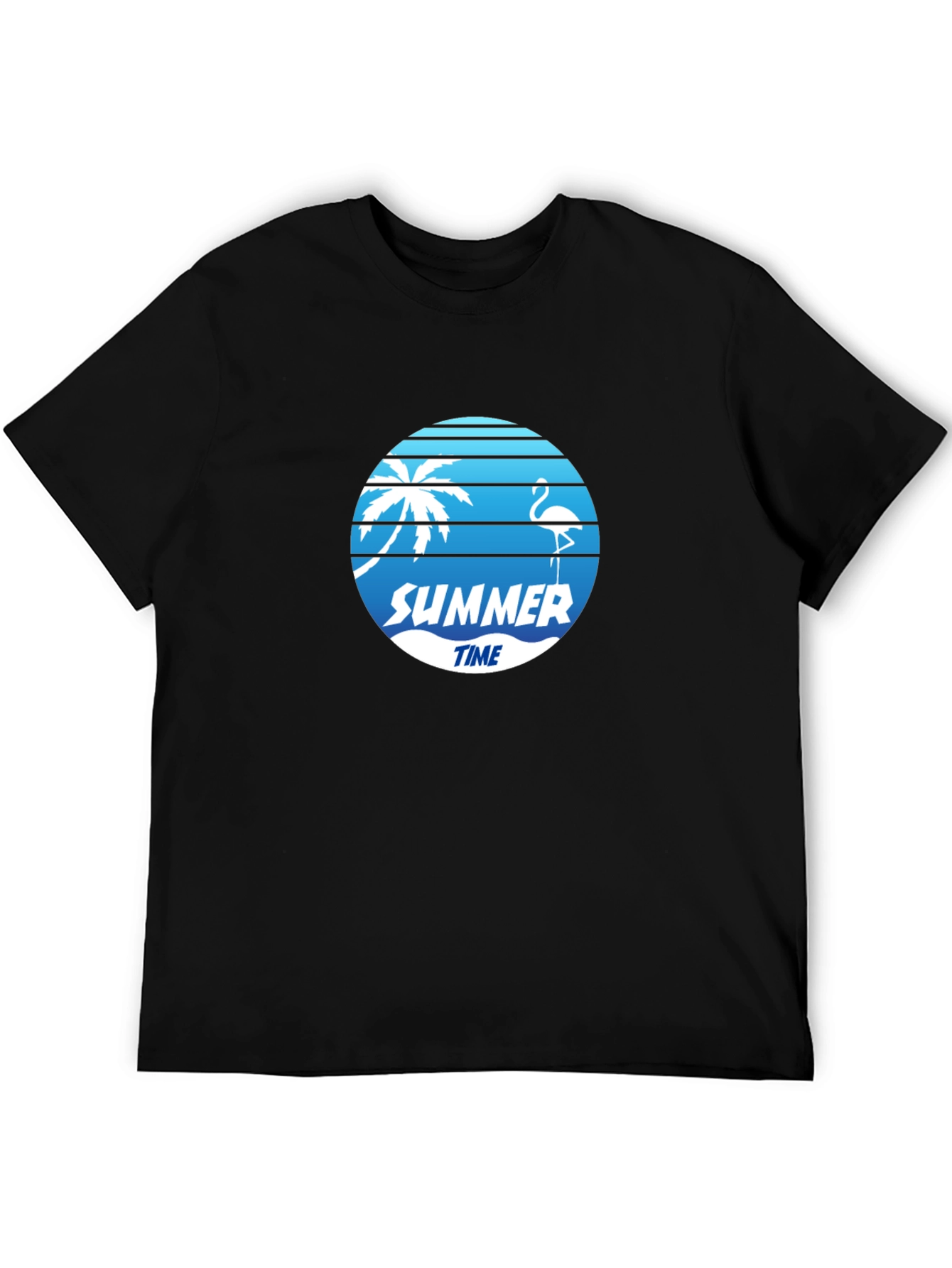 Summer Time Graphic T-Shirt - Stylish Mens Tee