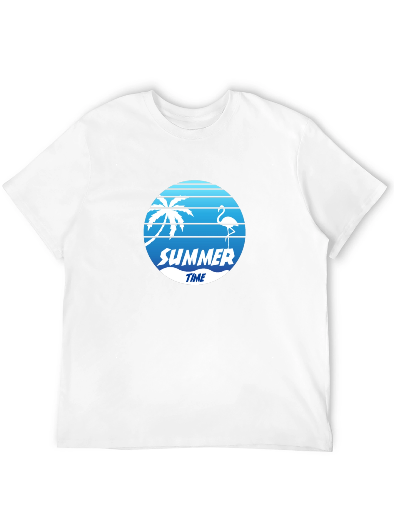 Summer Time Graphic T-Shirt - Stylish Mens Tee