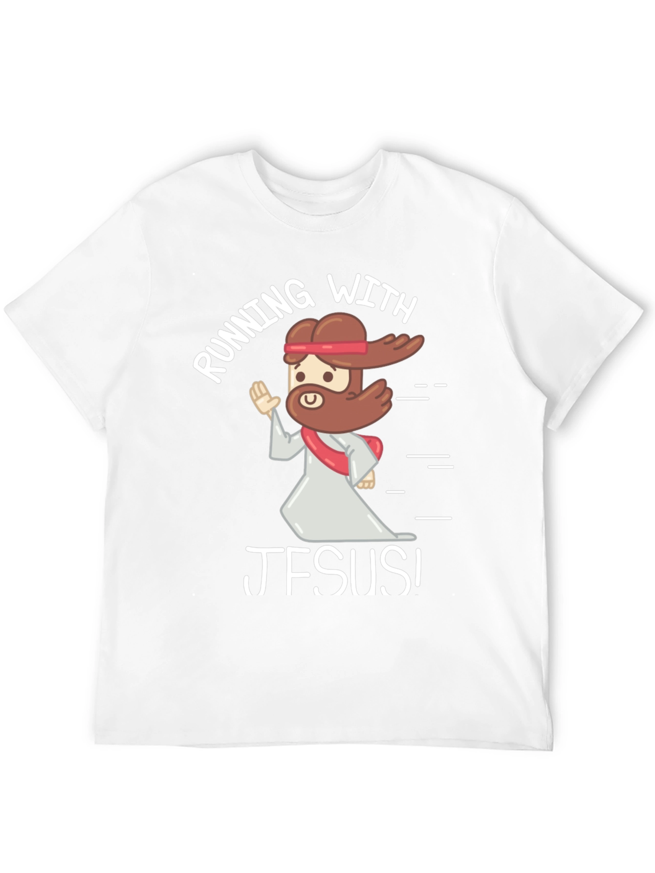 Running with Jesus Graphic T-Shirt