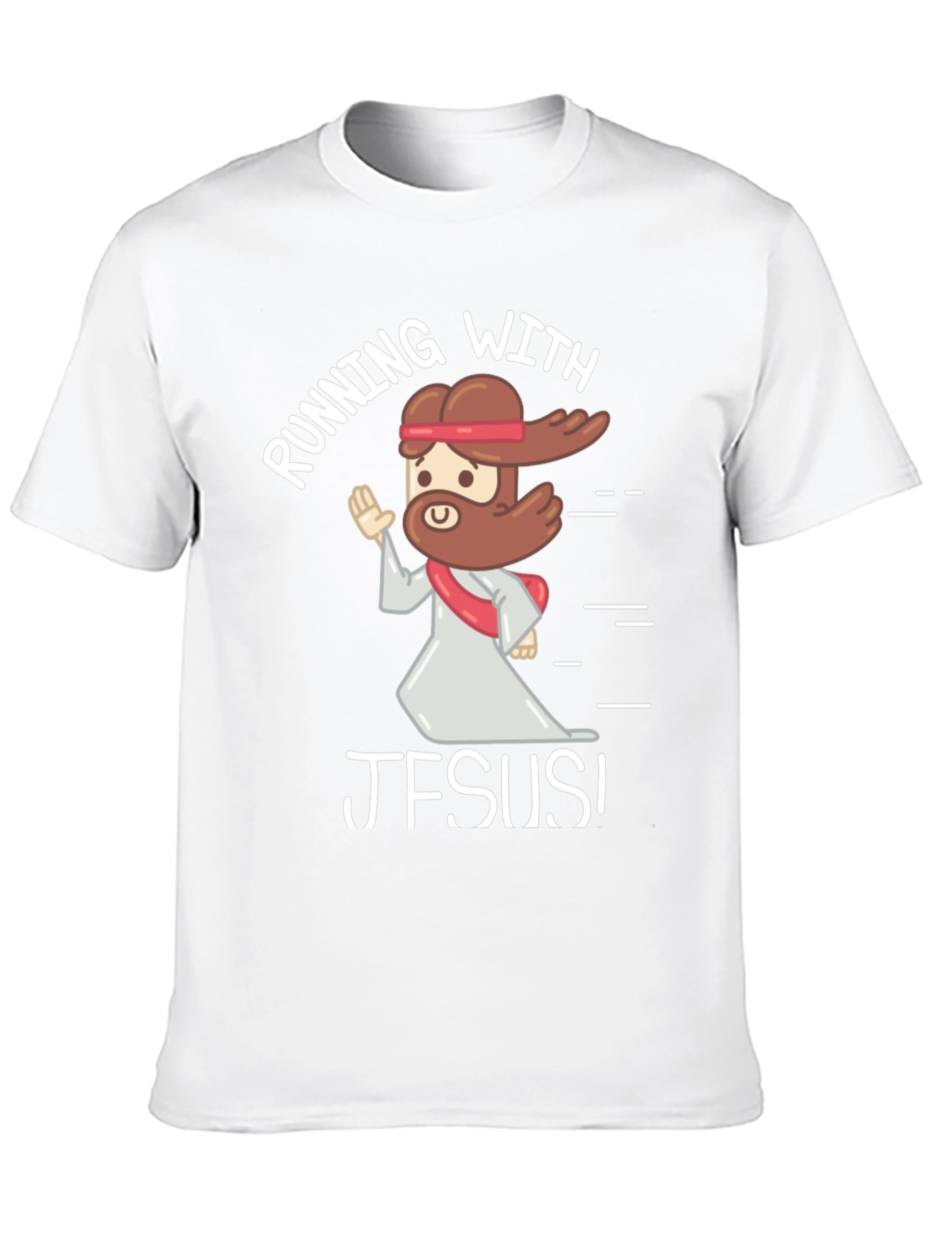 Running with Jesus Graphic T-Shirt