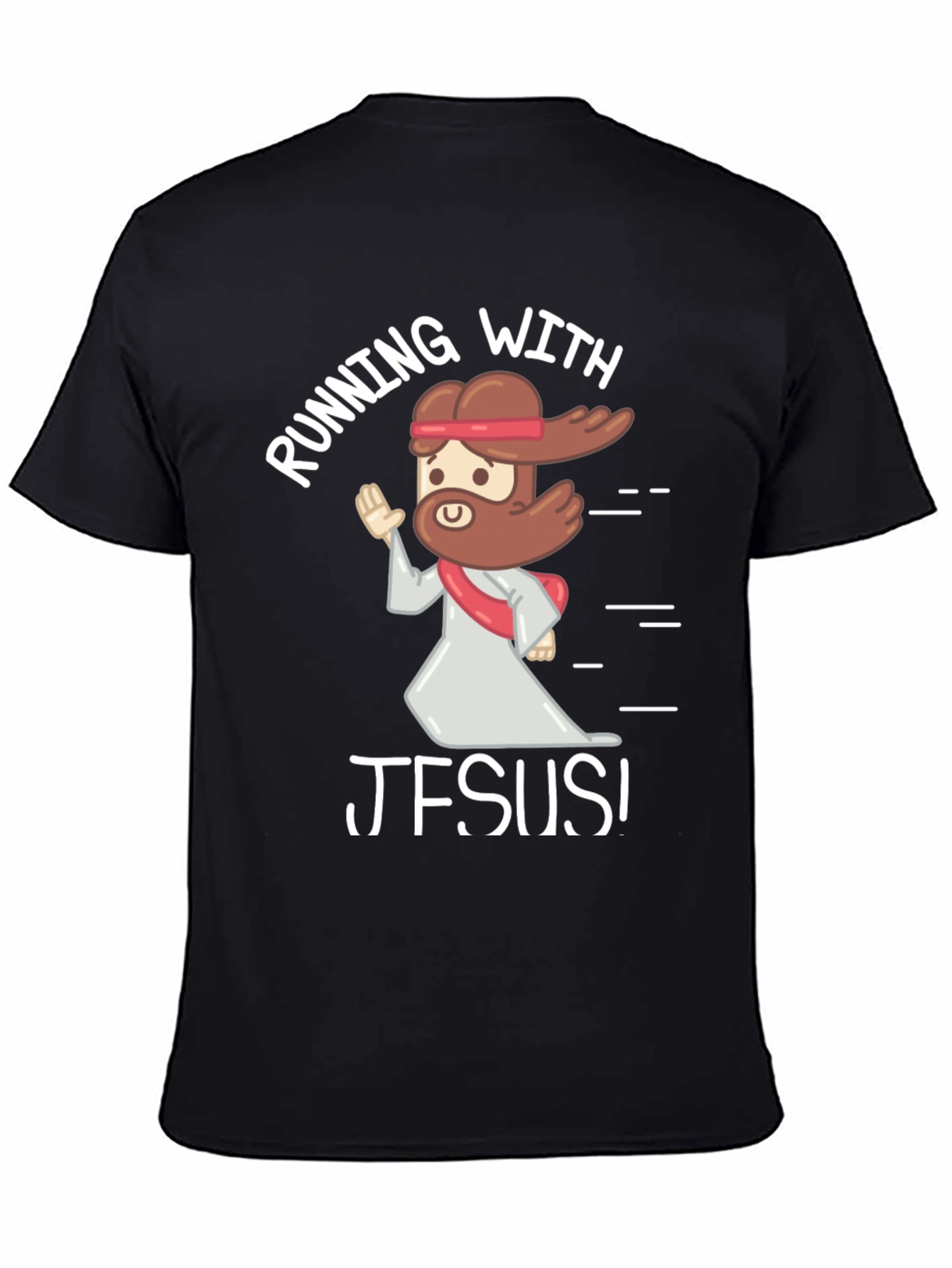 Running with Jesus Graphic T-Shirt