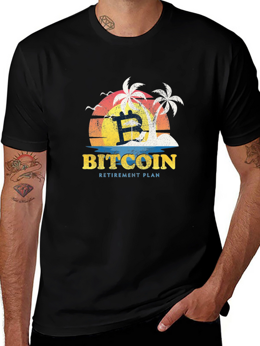 Bitcoin Retirement Plan Graphic Tee