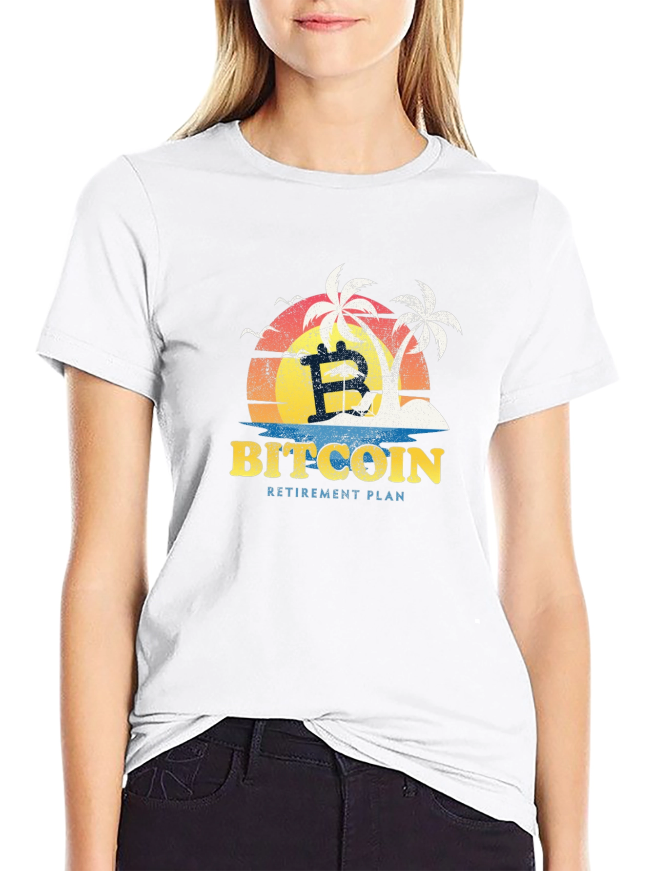 Bitcoin Retirement Plan Graphic Tee