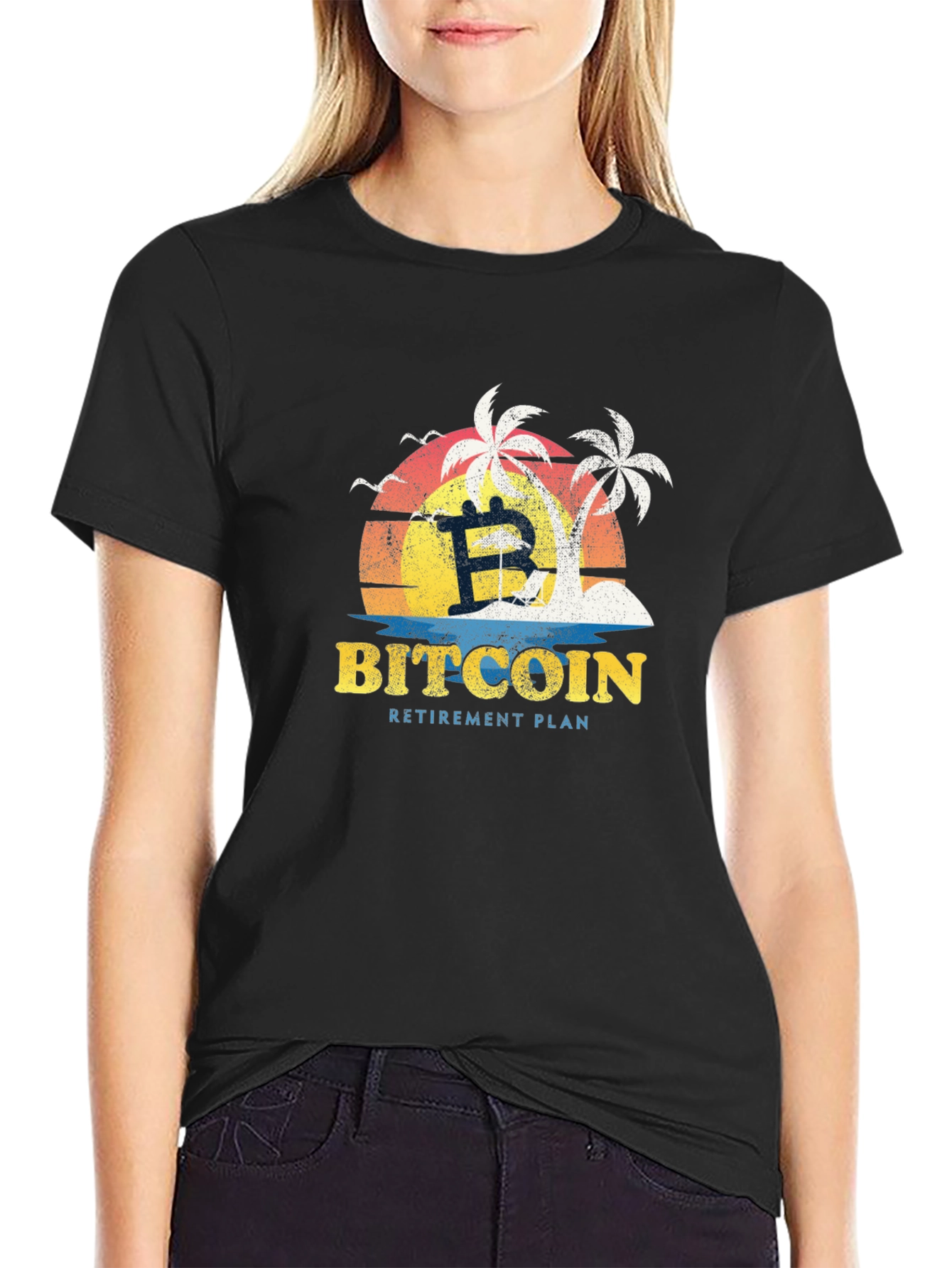 Bitcoin Retirement Plan Graphic Tee
