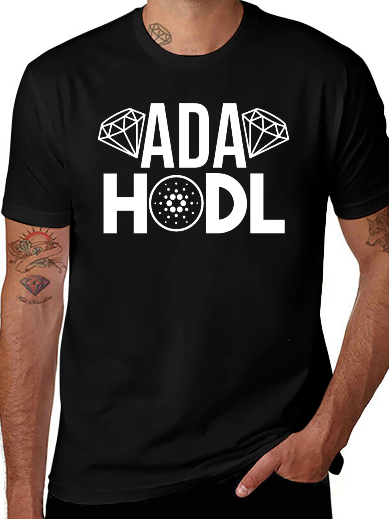 ADA HODL Crypto T-Shirt - Cardano Fan Apparel