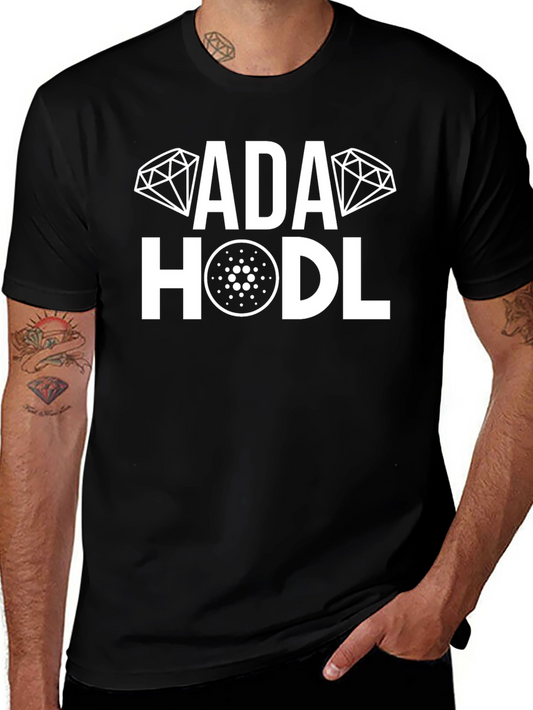 ADA HODL Crypto T-Shirt - Cardano Fan Apparel