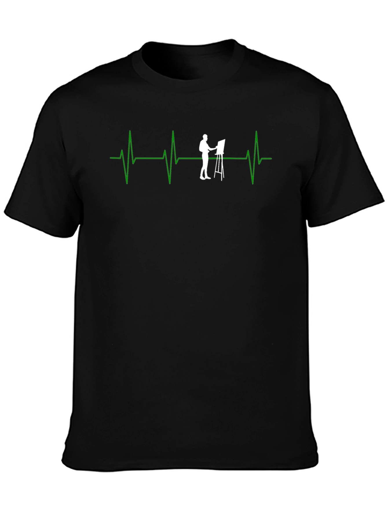 Artist Heartbeat T-Shirt - Painting Passion