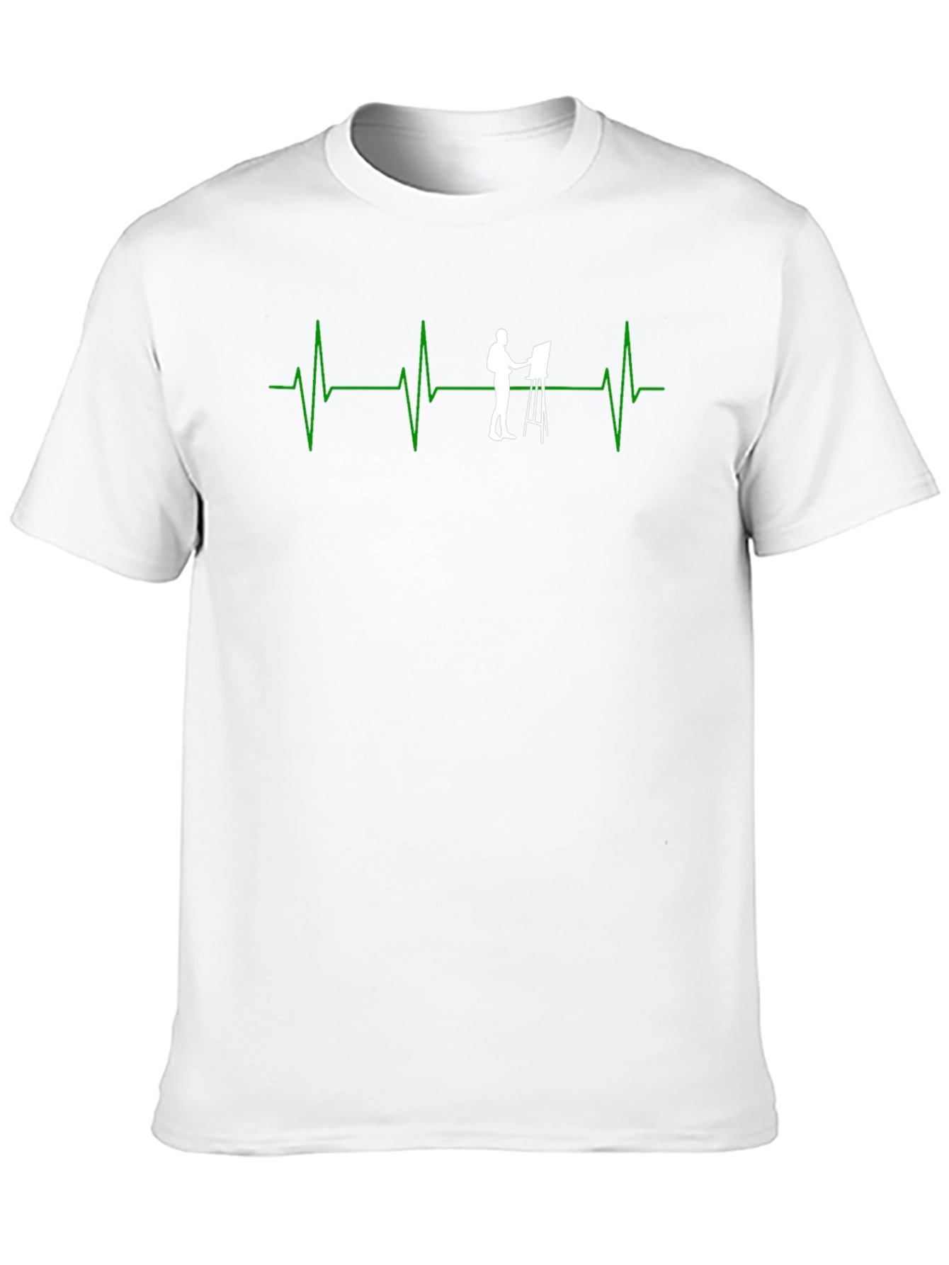 Artist Heartbeat T-Shirt - Painting Passion