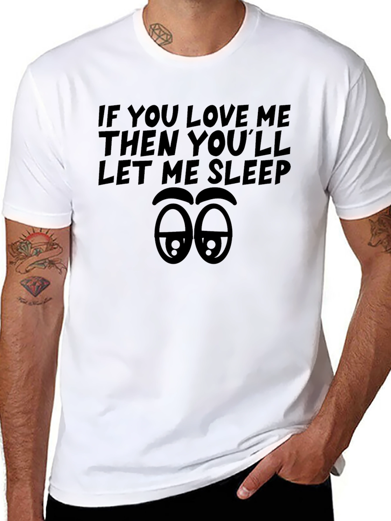 Sleepy Eyes Graphic Tee