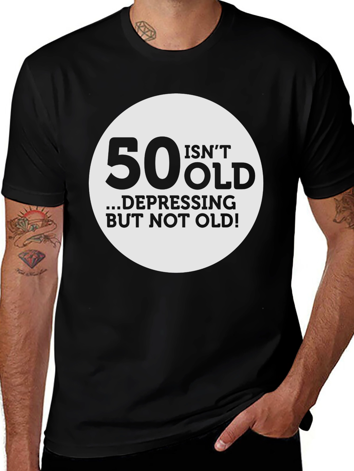 50 Isnt Old T-Shirt - Birthday Humor Tee