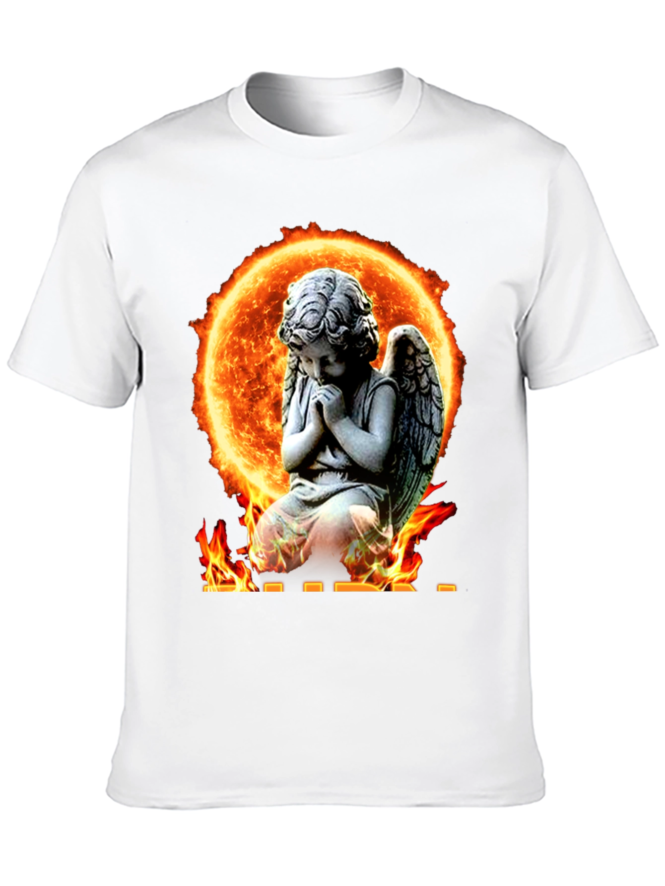 Angel in Flames Graphic T-Shirt