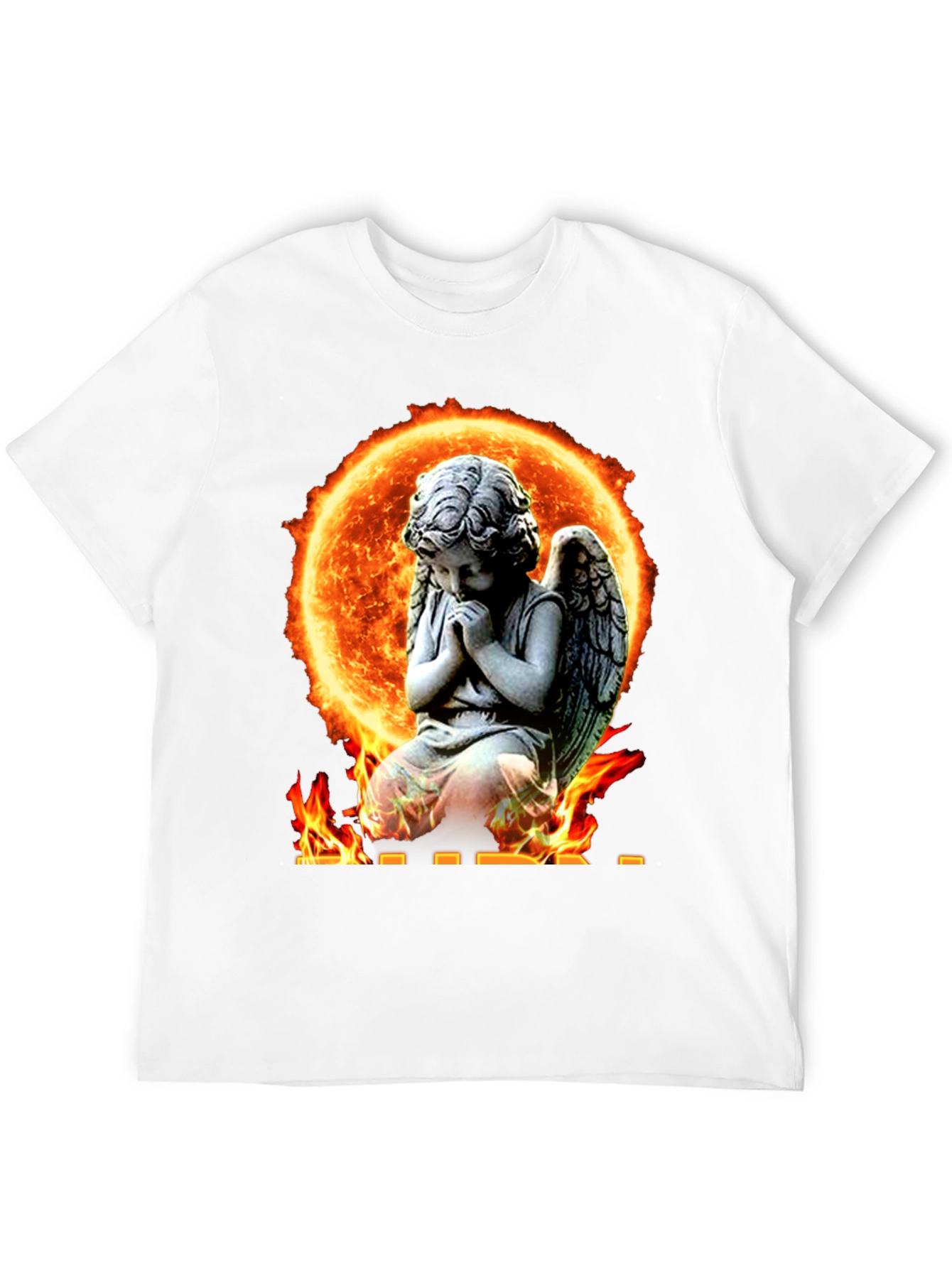Angel in Flames Graphic T-Shirt