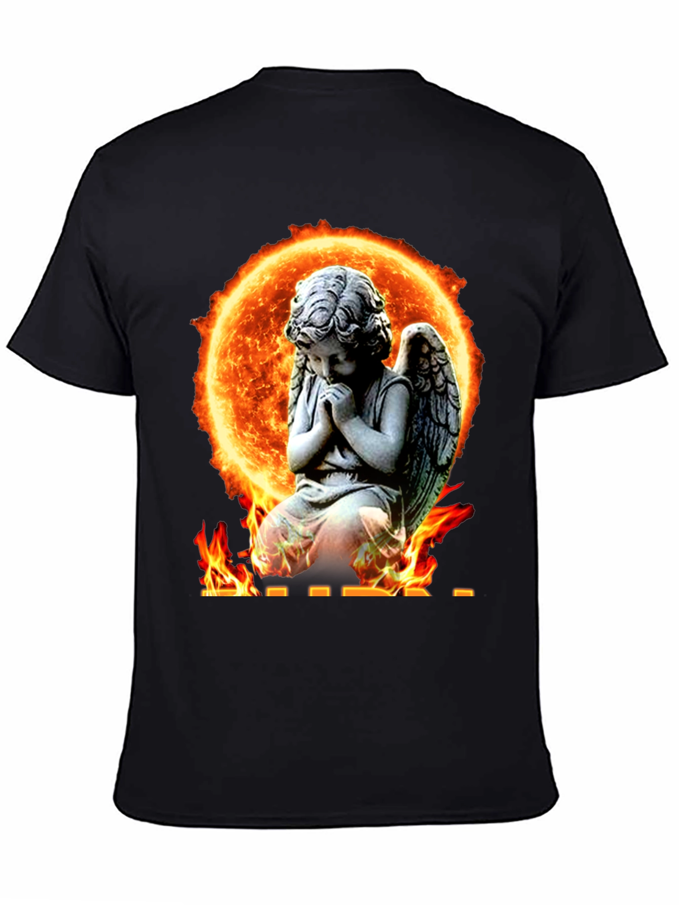 Angel in Flames Graphic T-Shirt