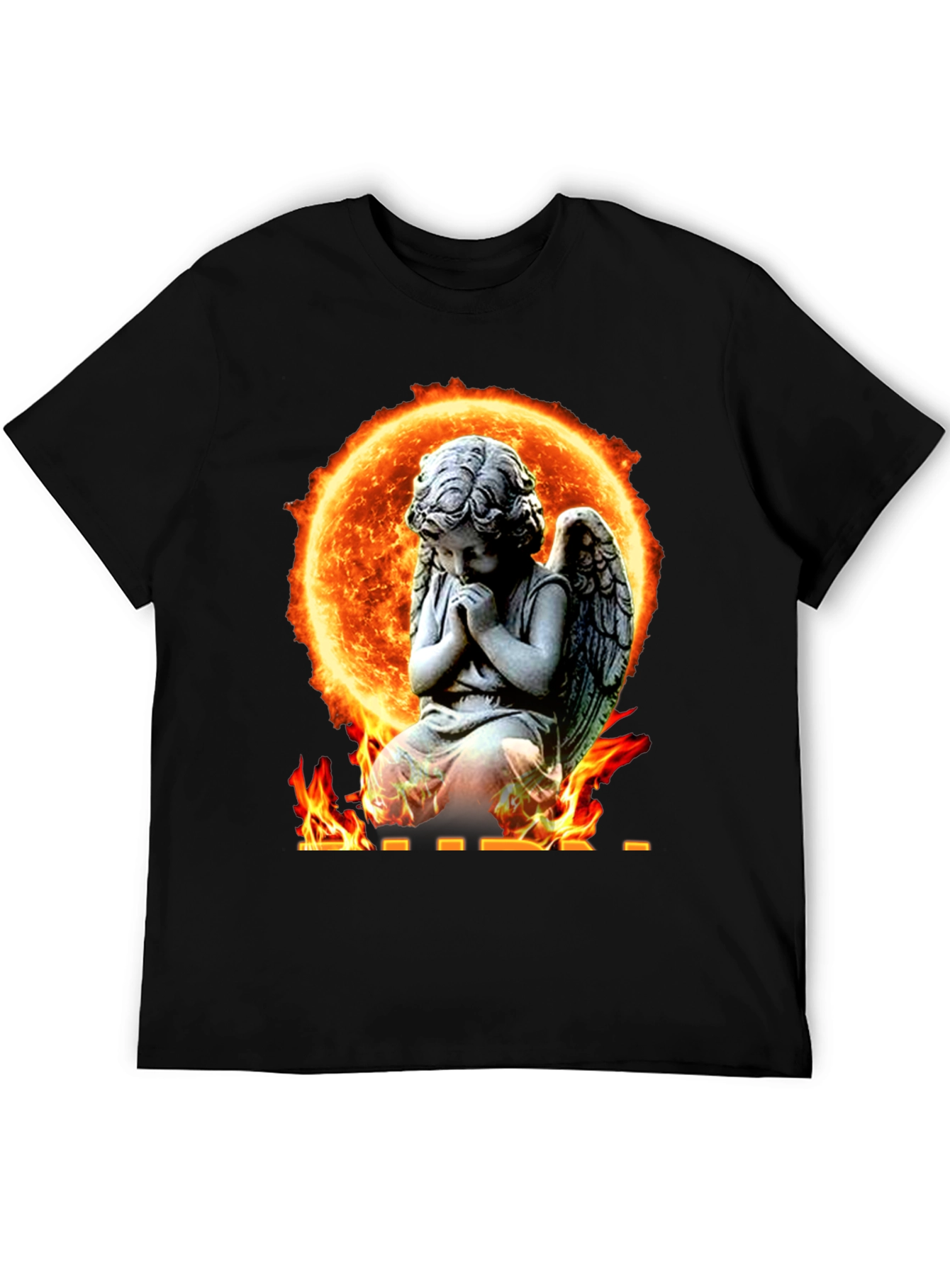 Angel in Flames Graphic T-Shirt