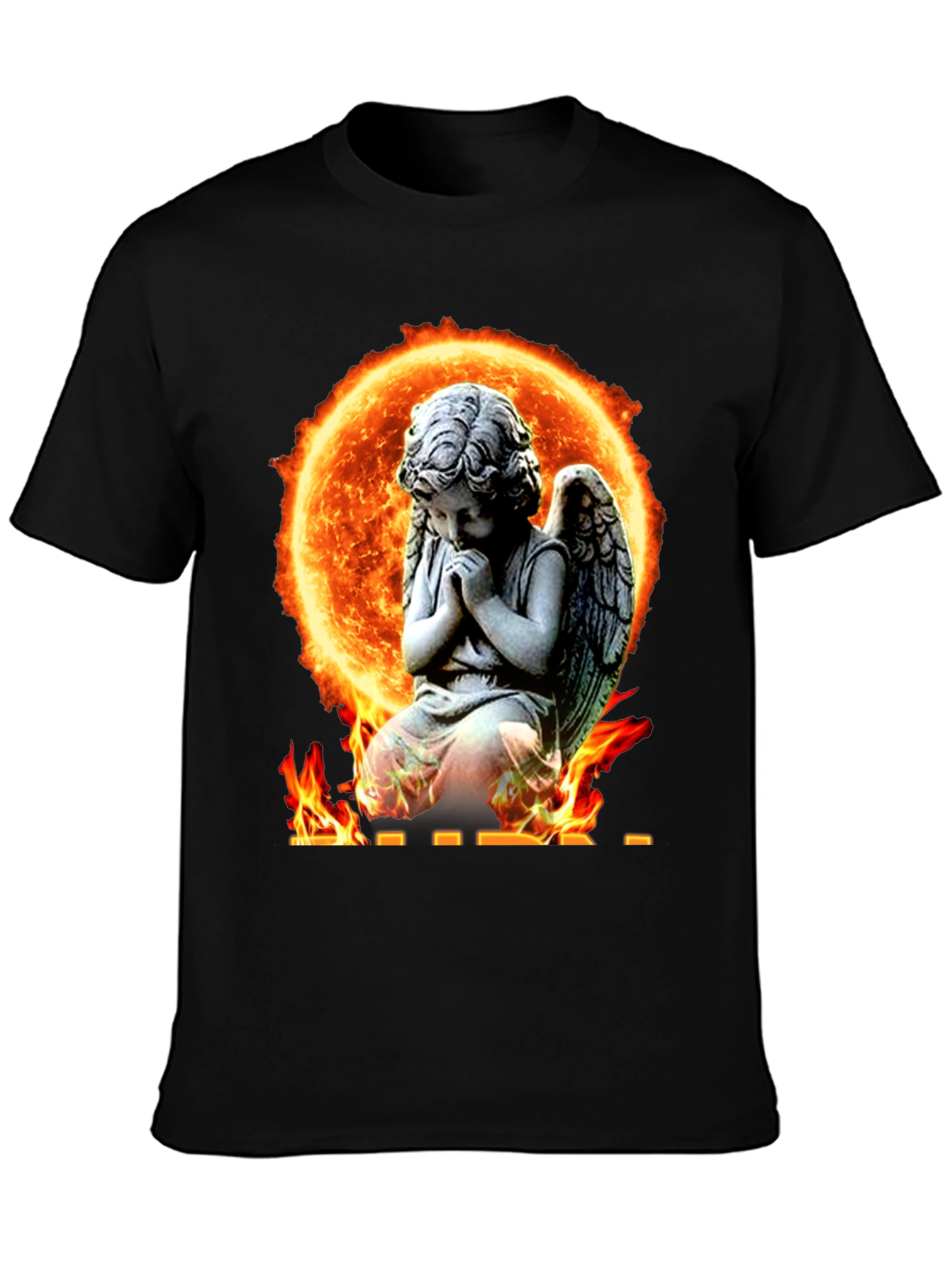 Angel in Flames Graphic T-Shirt