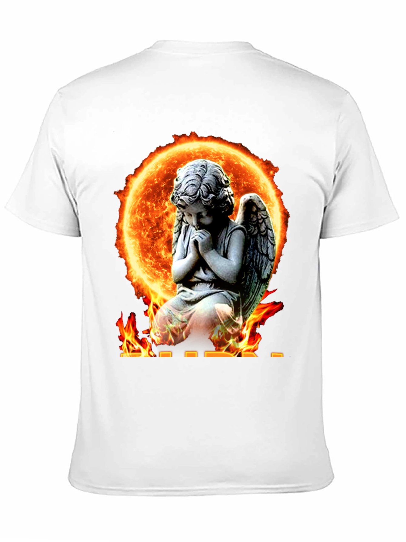 Angel in Flames Graphic T-Shirt