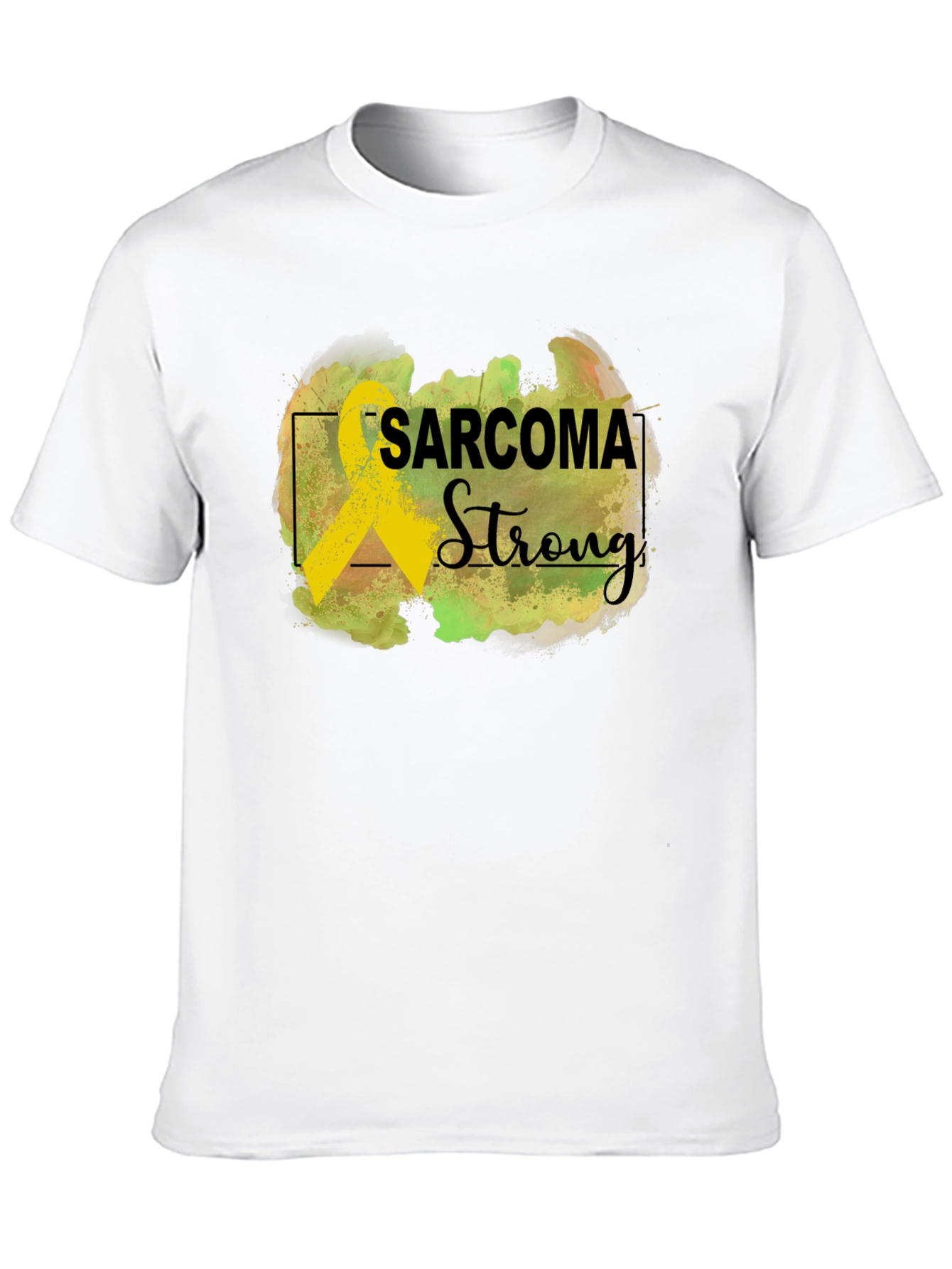 Sarcoma Strong Black Awareness T-Shirt
