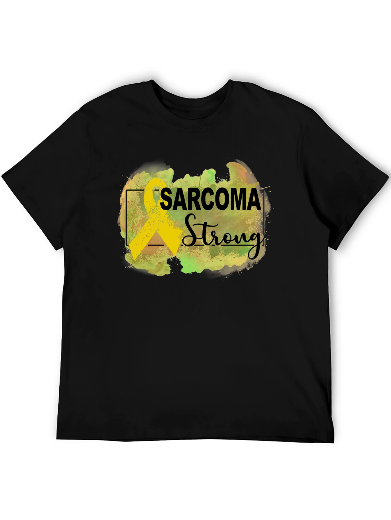 Sarcoma Strong Black Awareness T-Shirt