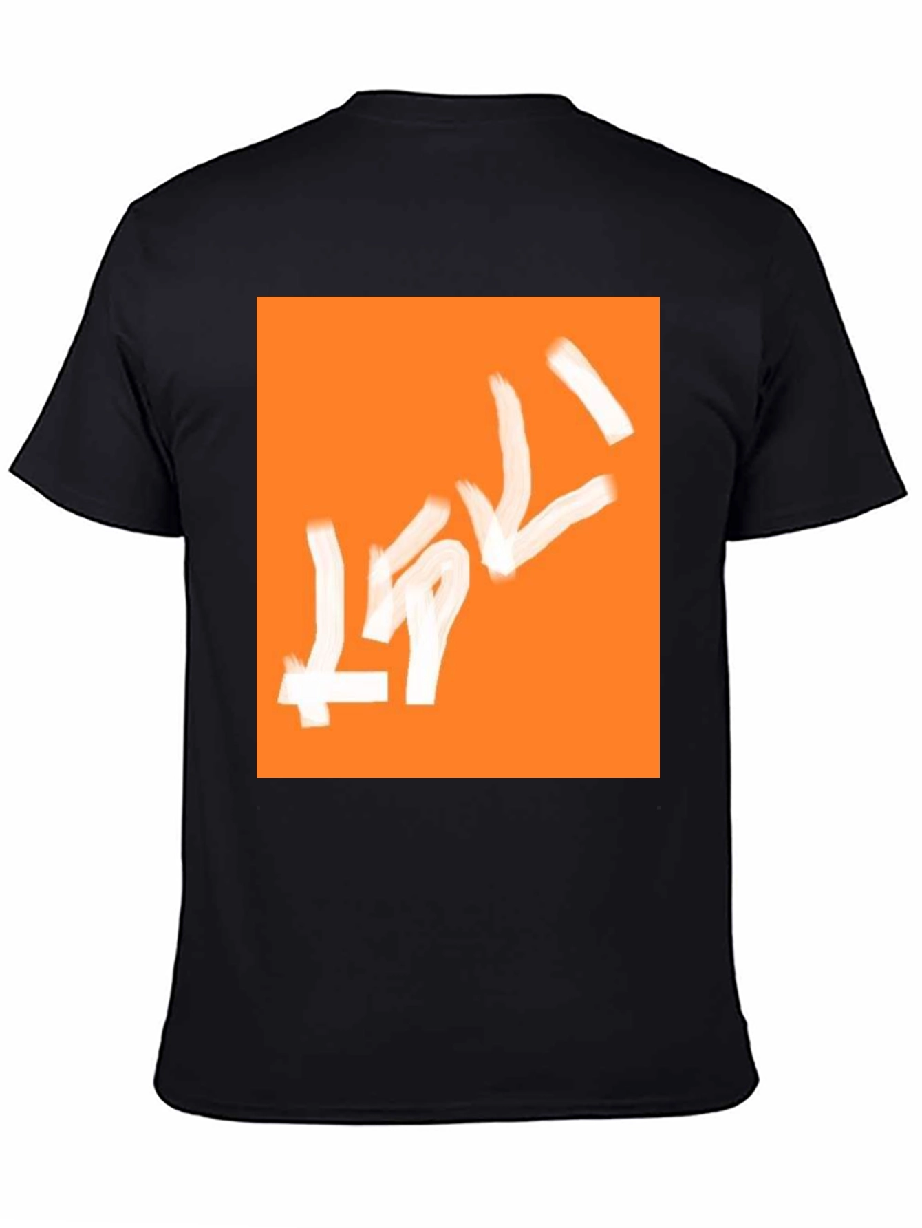 Abstract Graphic Tee - Mens Black T-Shirt