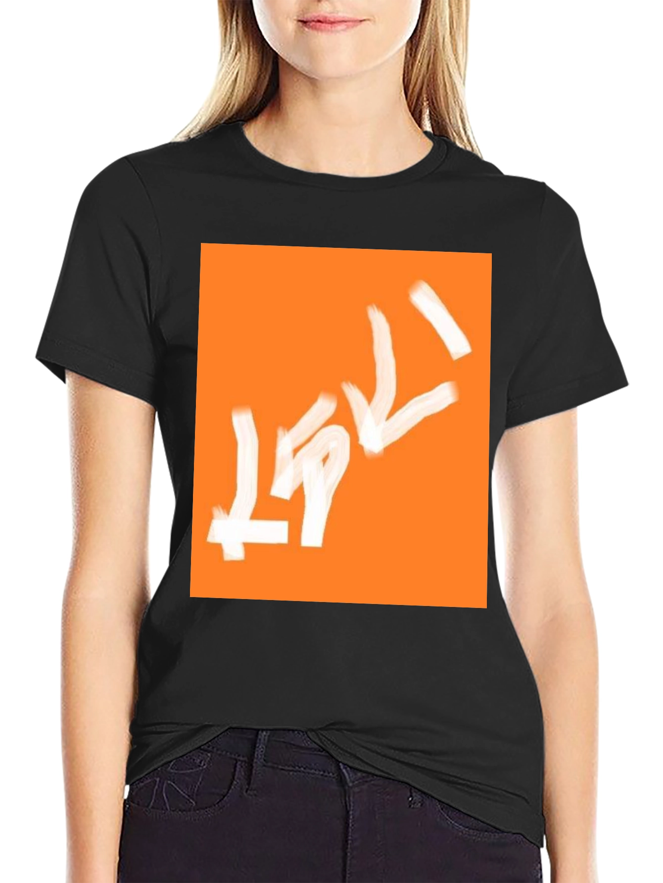 Abstract Graphic Tee - Mens Black T-Shirt