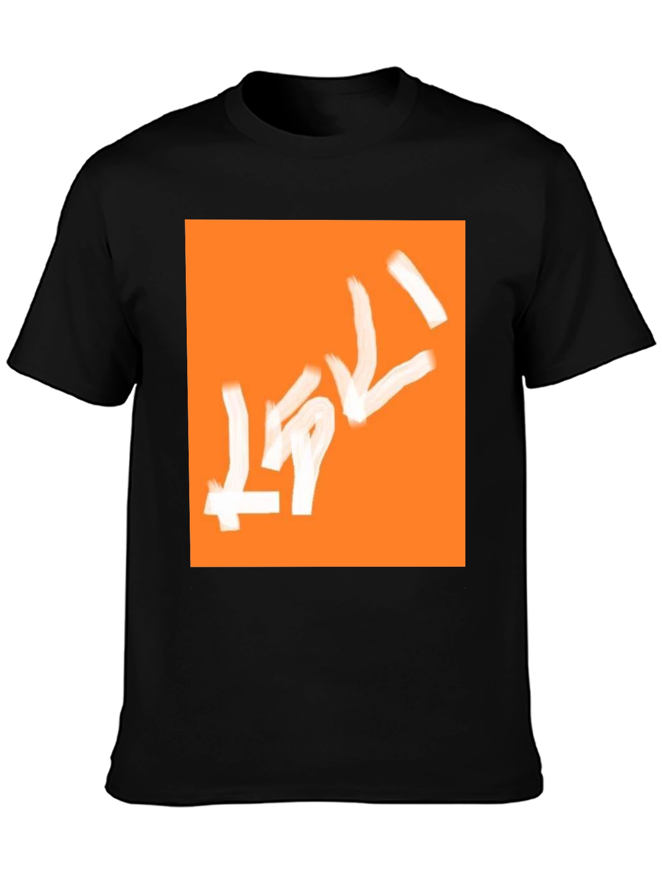 Abstract Graphic Tee - Mens Black T-Shirt