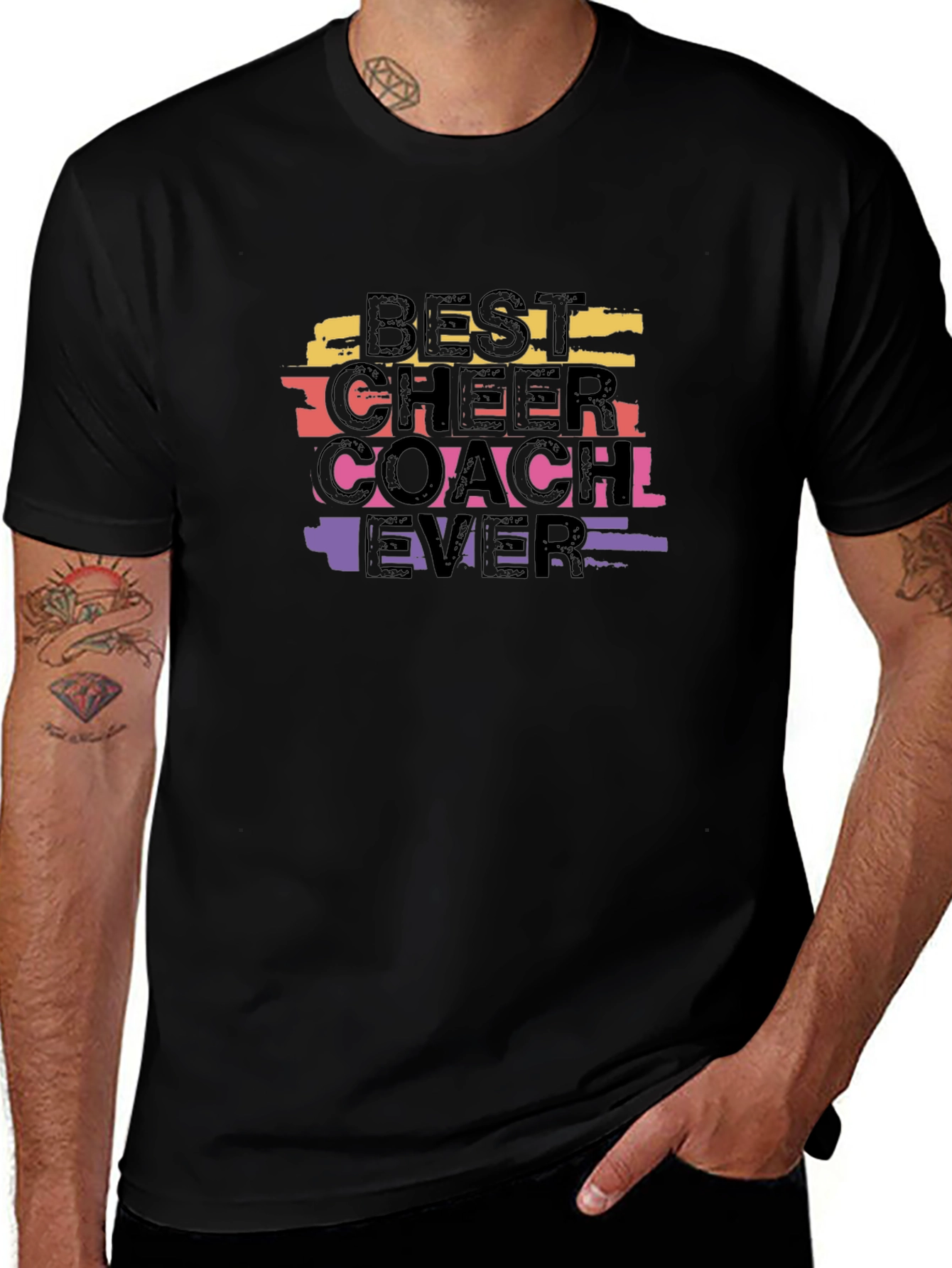 Best Cheer Coach Ever Graphic Tee