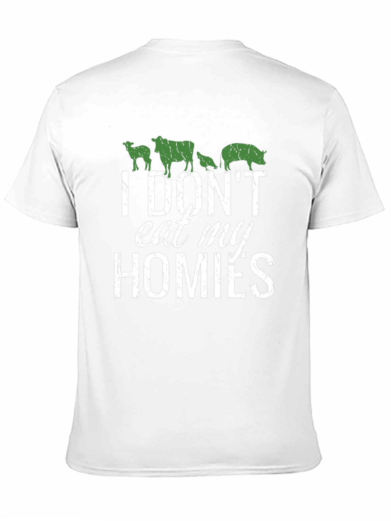 Vegan T-Shirt - I Dont Eat My Homies