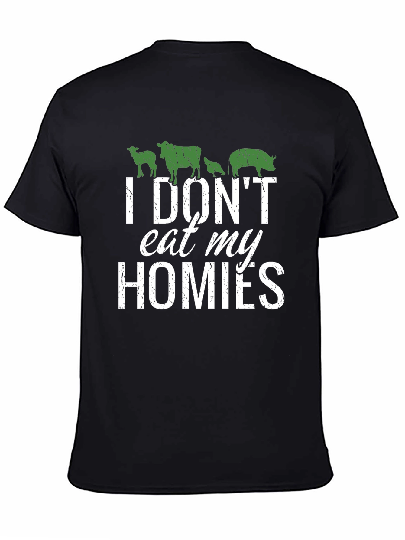 Vegan T-Shirt - I Dont Eat My Homies