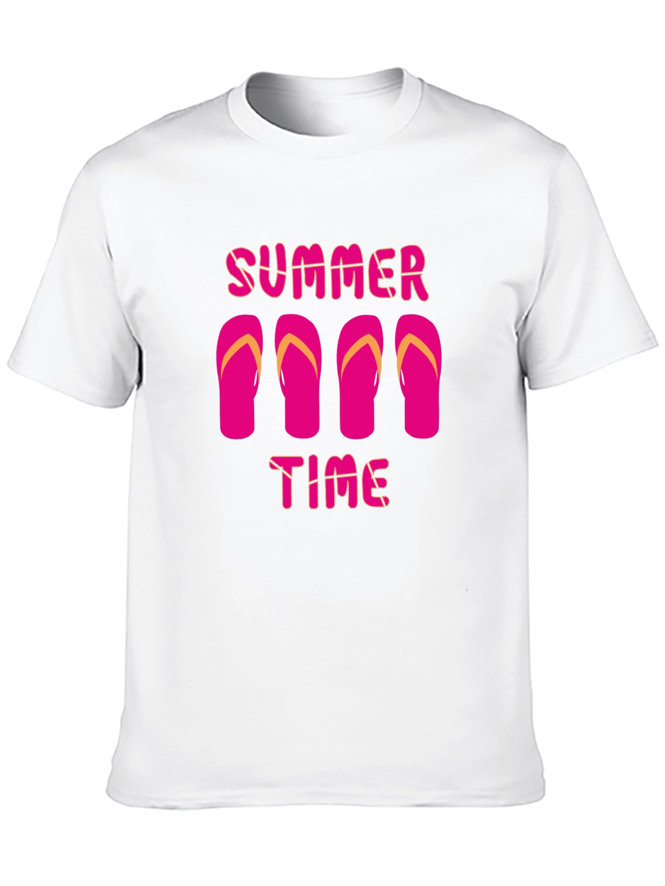 Summer Time Flip Flop Graphic T-Shirt