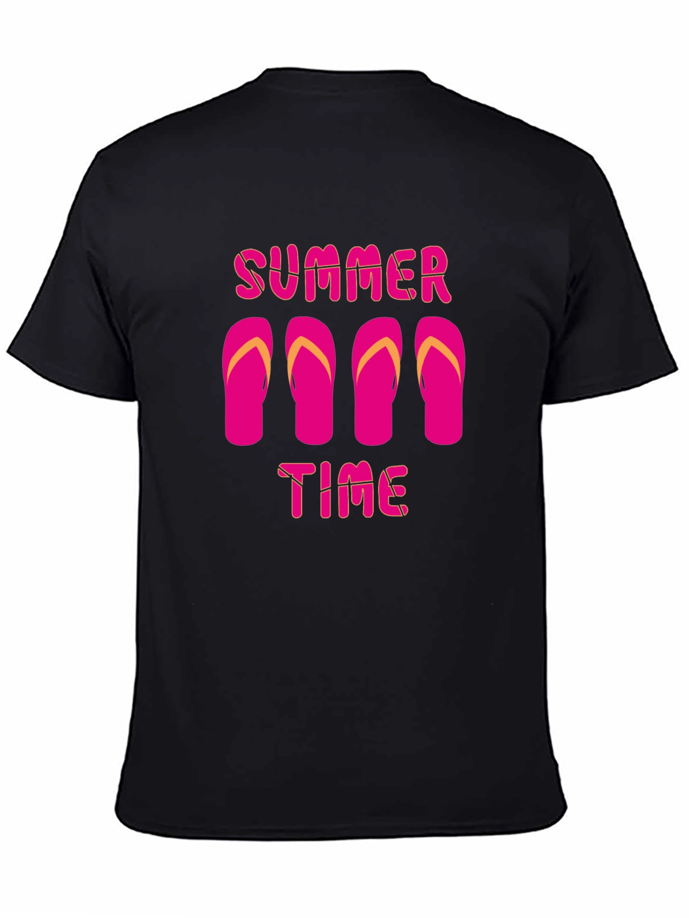 Summer Time Flip Flop Graphic T-Shirt