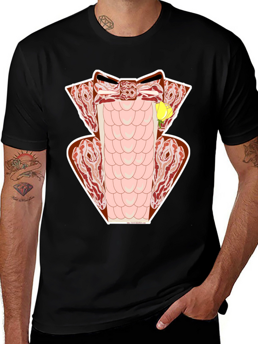 Bacon Tuxedo T-Shirt - Novelty Meat Formal Wear