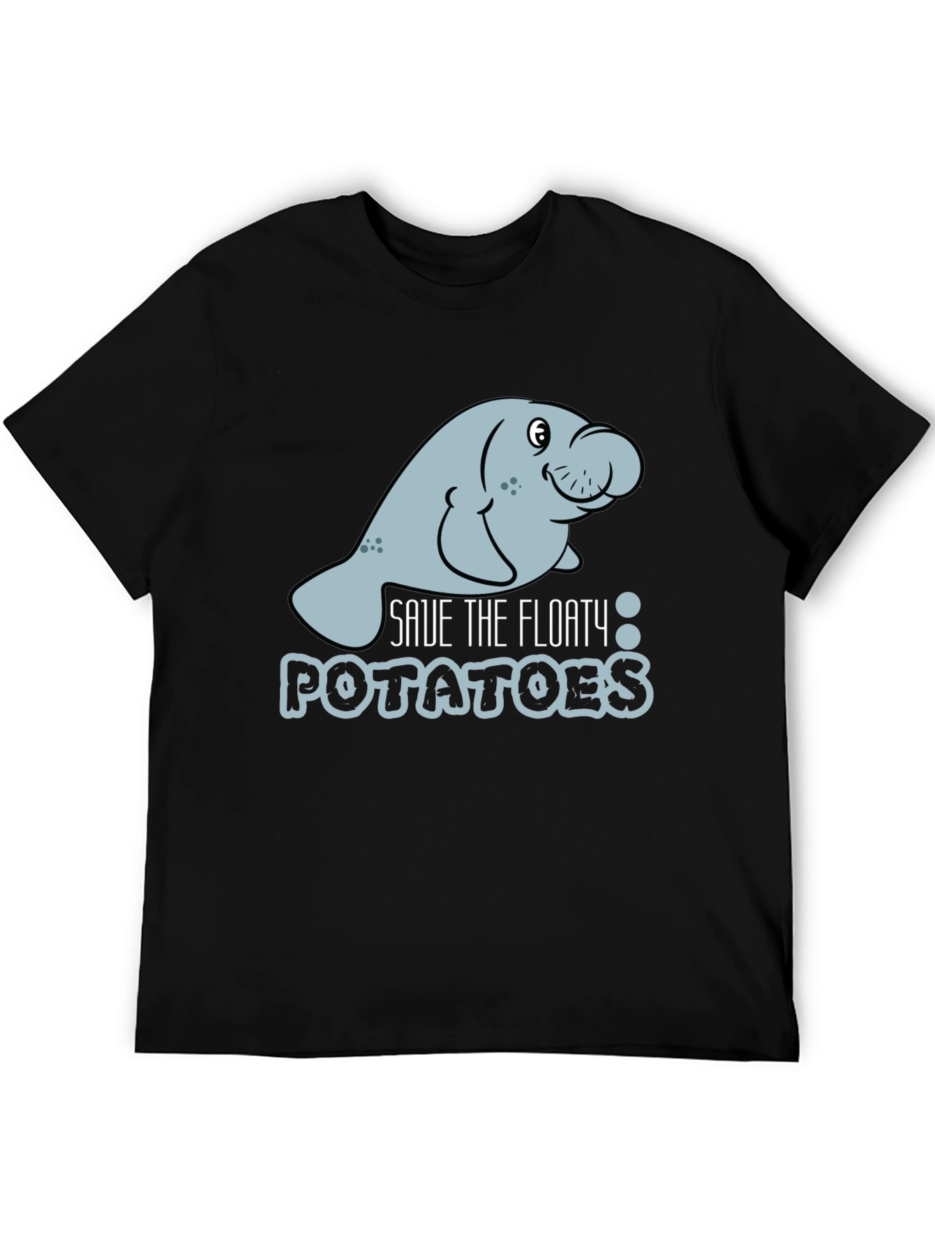 Save the Floaty Potatoes Manatee Graphic Tee