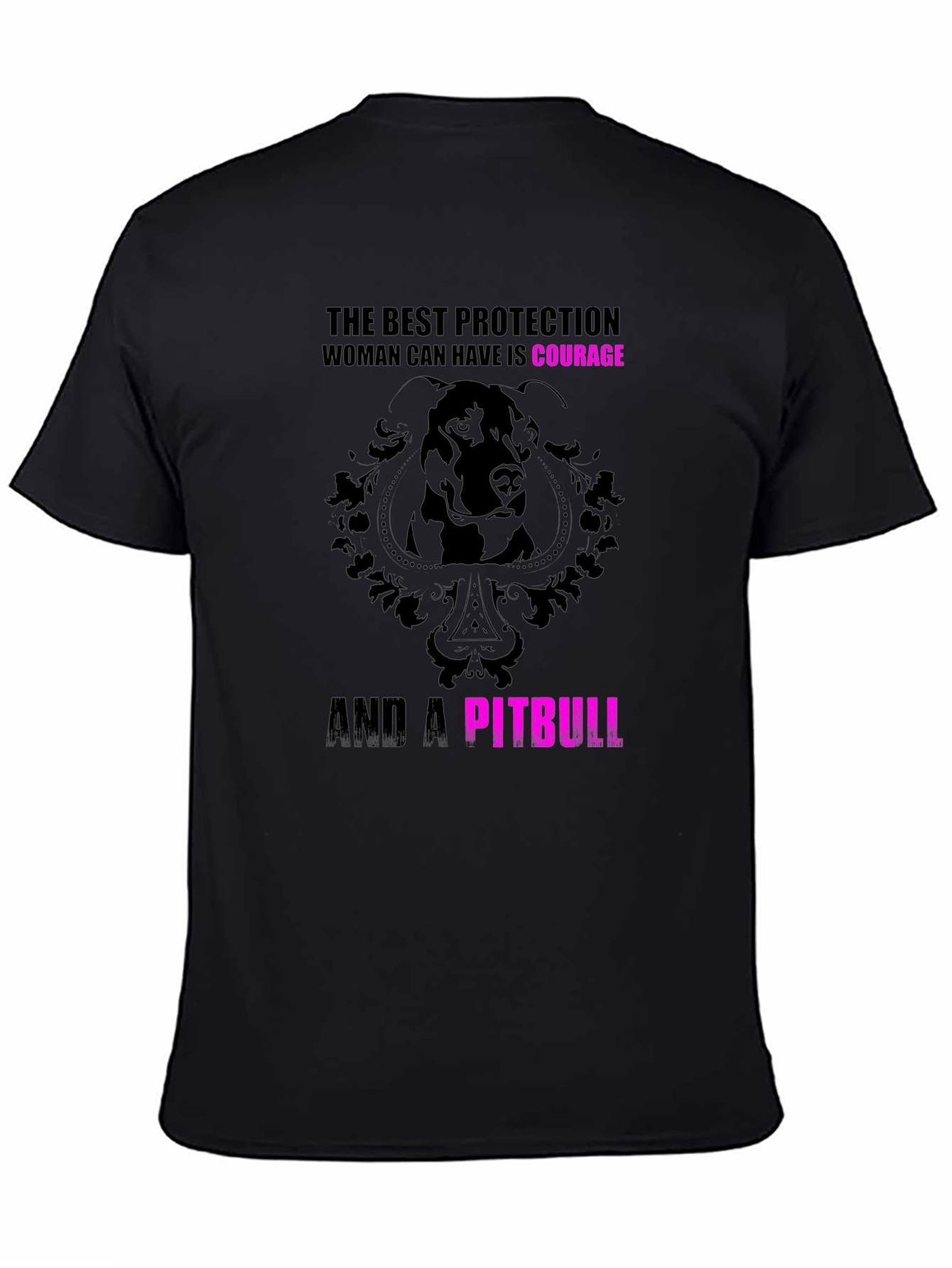 Courage & Pitbull Graphic Tee