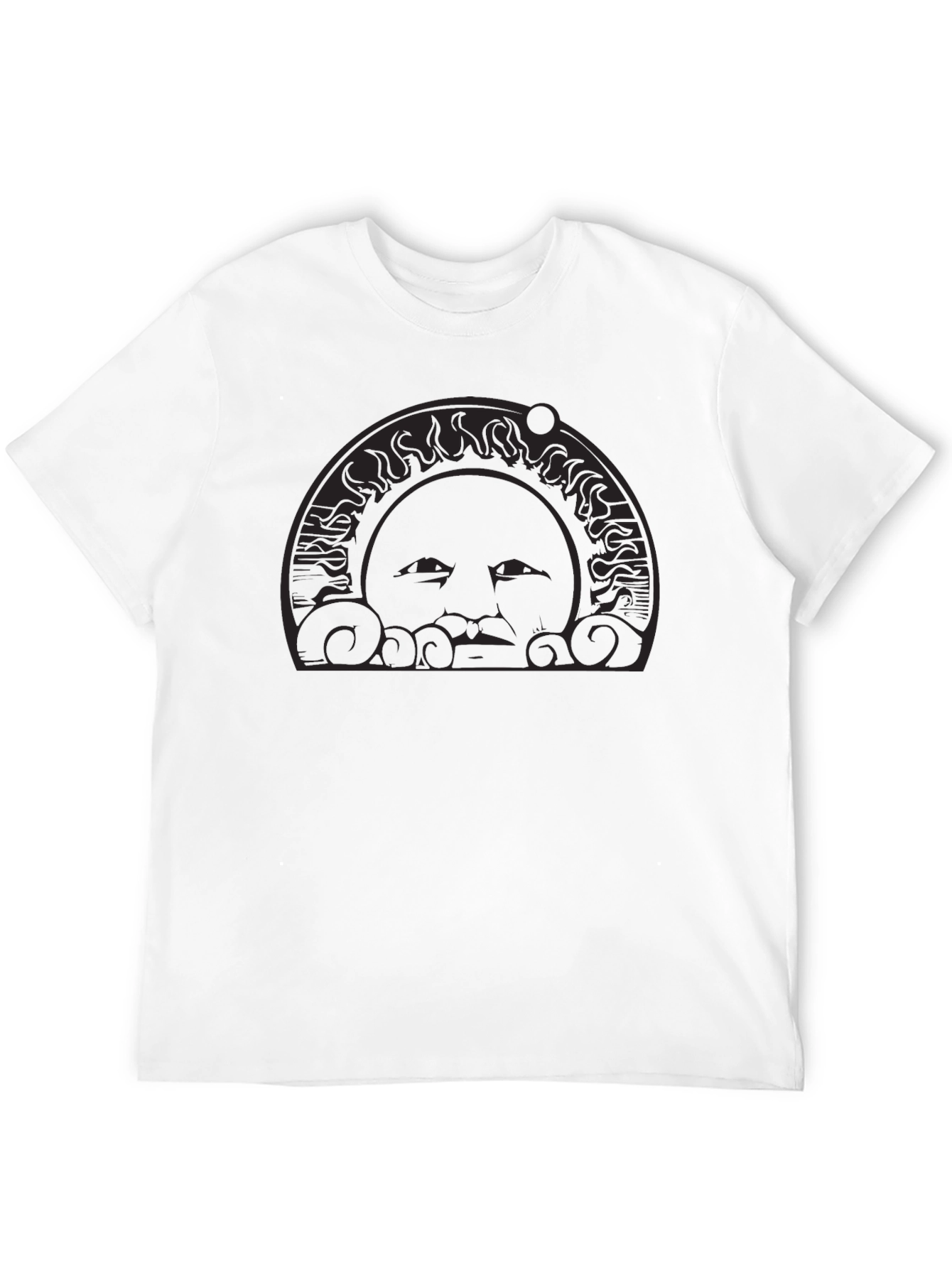 Black Sun Graphic Tee - Stylish & Unique