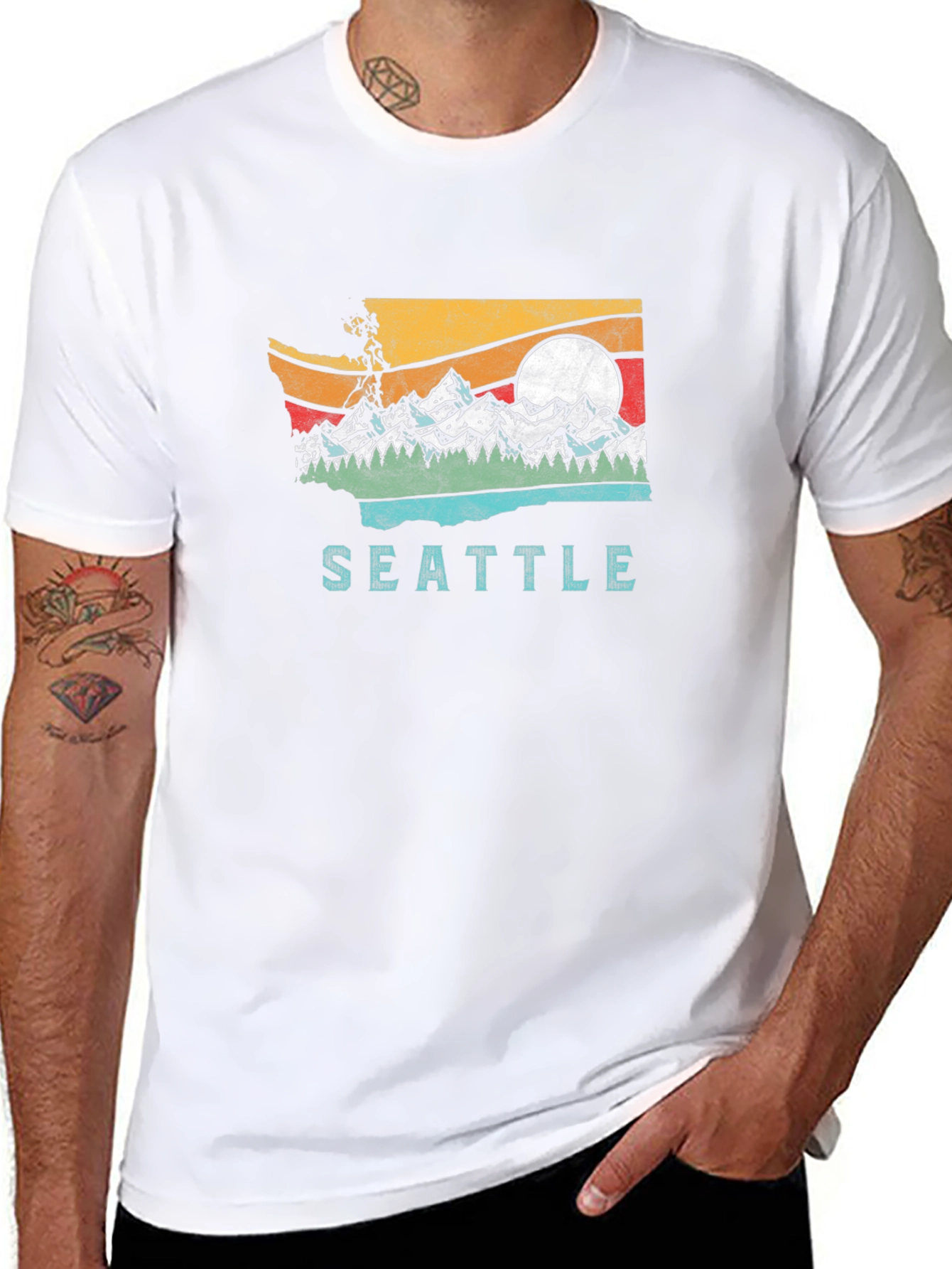 Seattle Washington Graphic T-Shirt