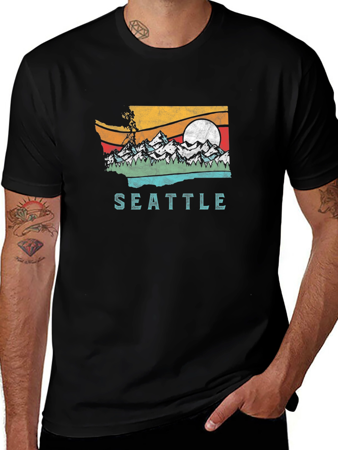 Seattle Washington Graphic T-Shirt