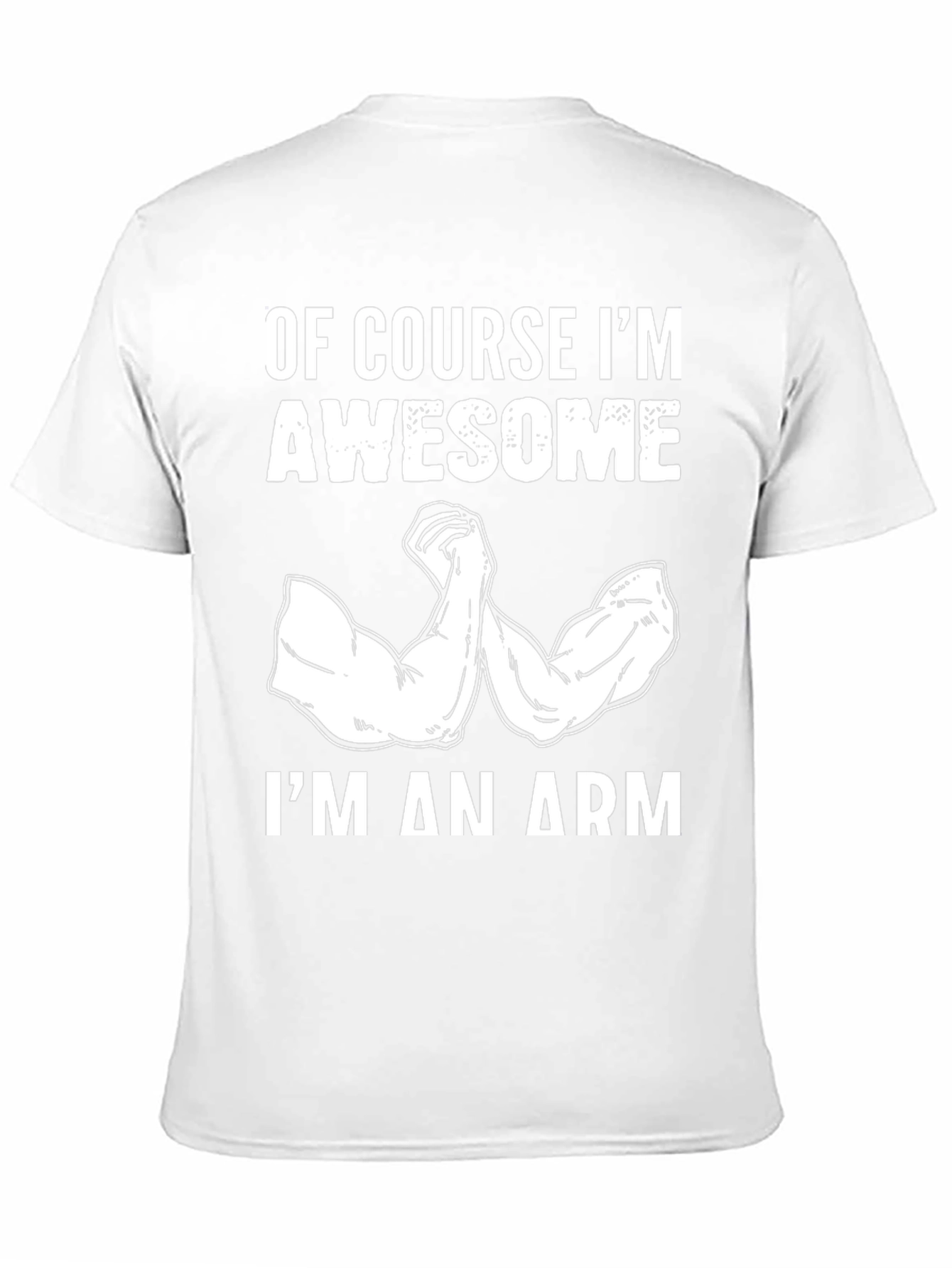 Awesome Arm Black T-Shirt