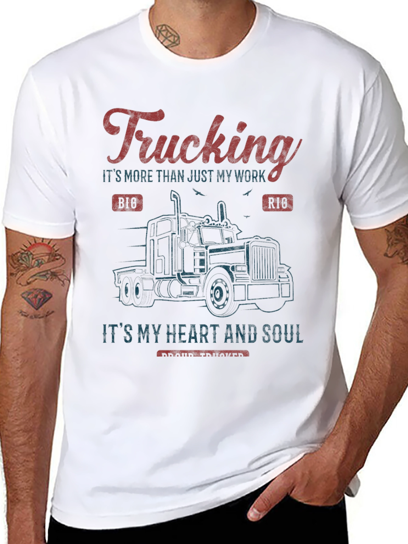 Trucking Heart and Soul T-Shirt