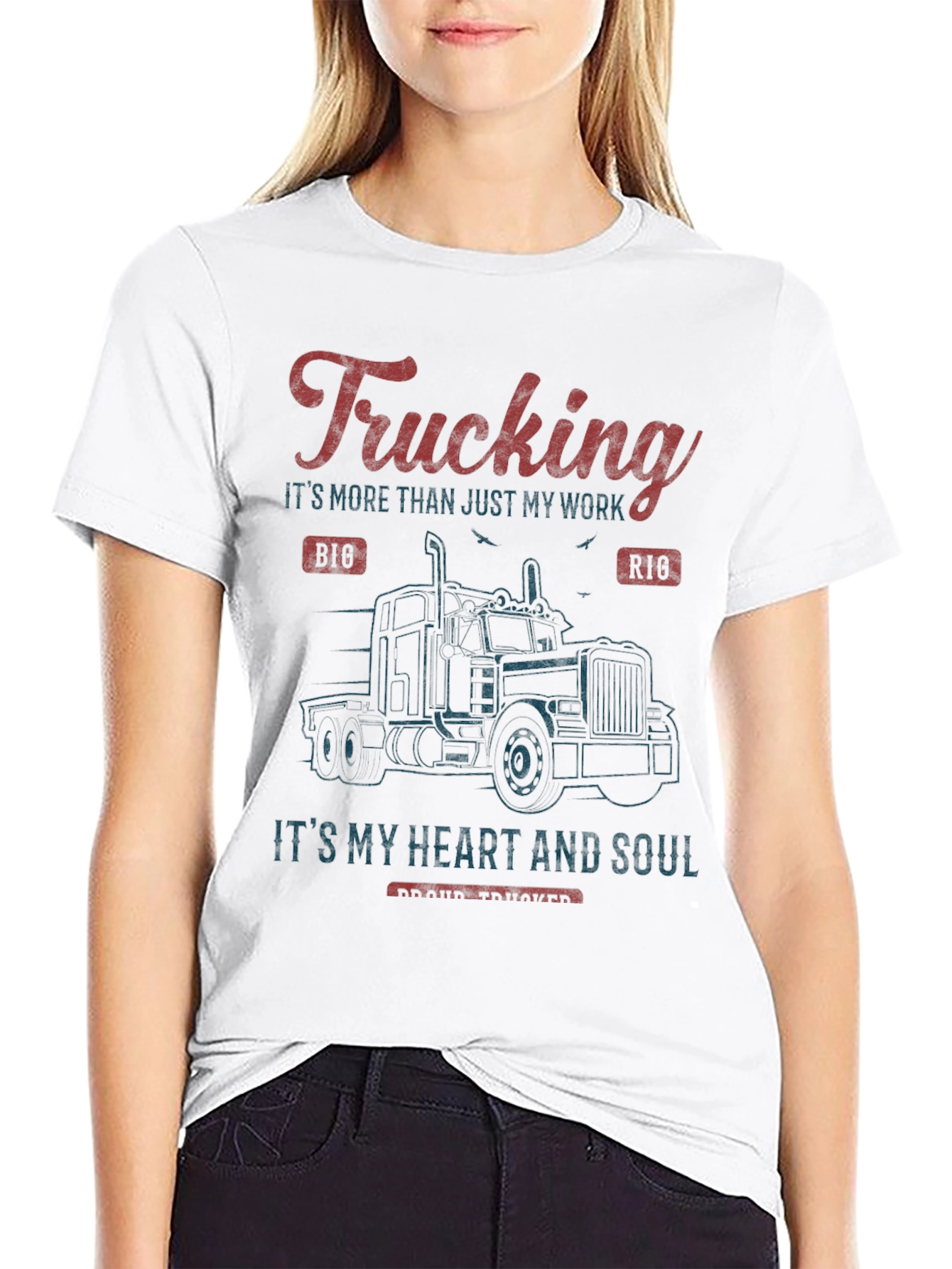 Trucking Heart and Soul T-Shirt