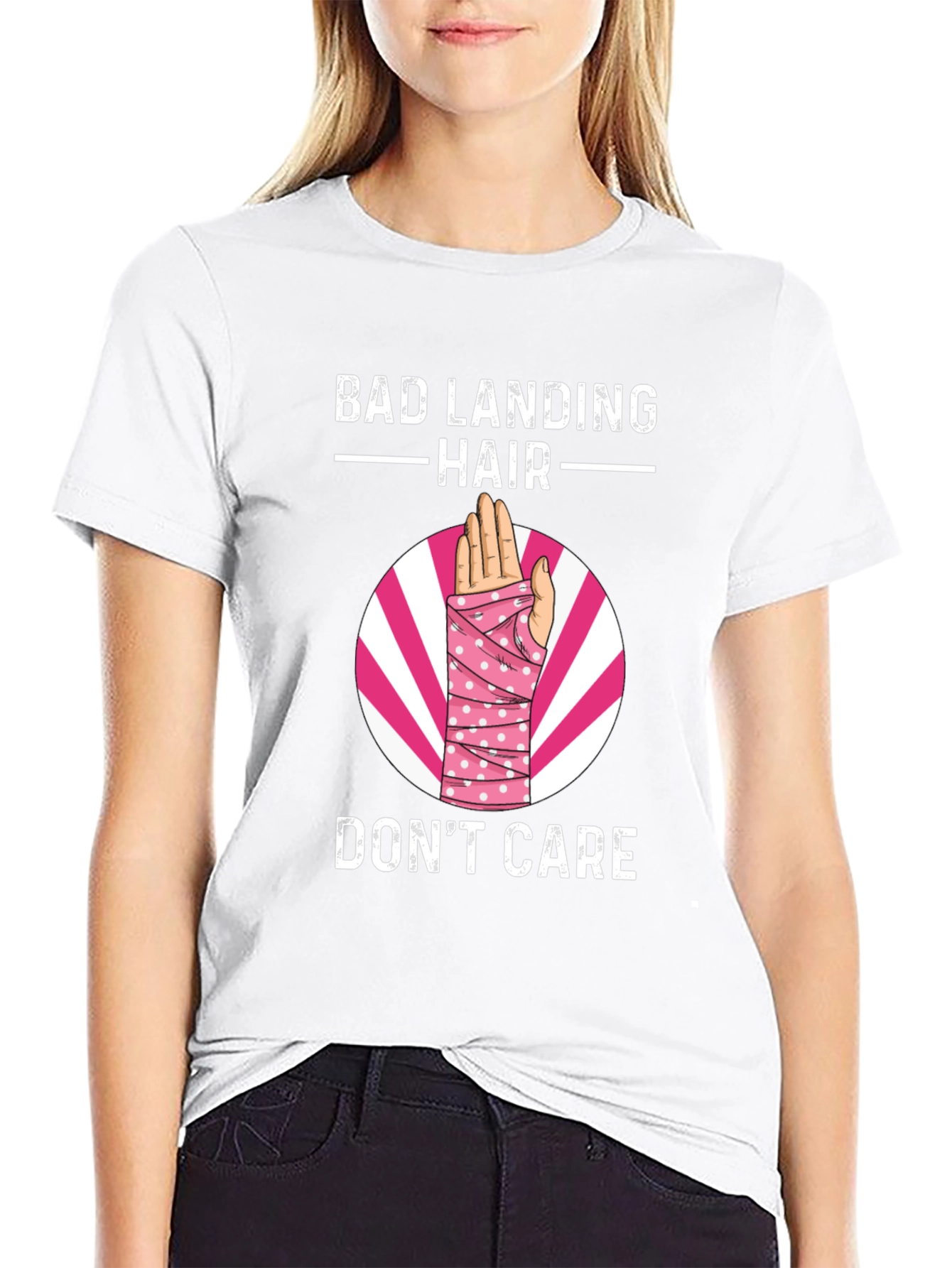 Bad Landing Hair Dont Care T-Shirt