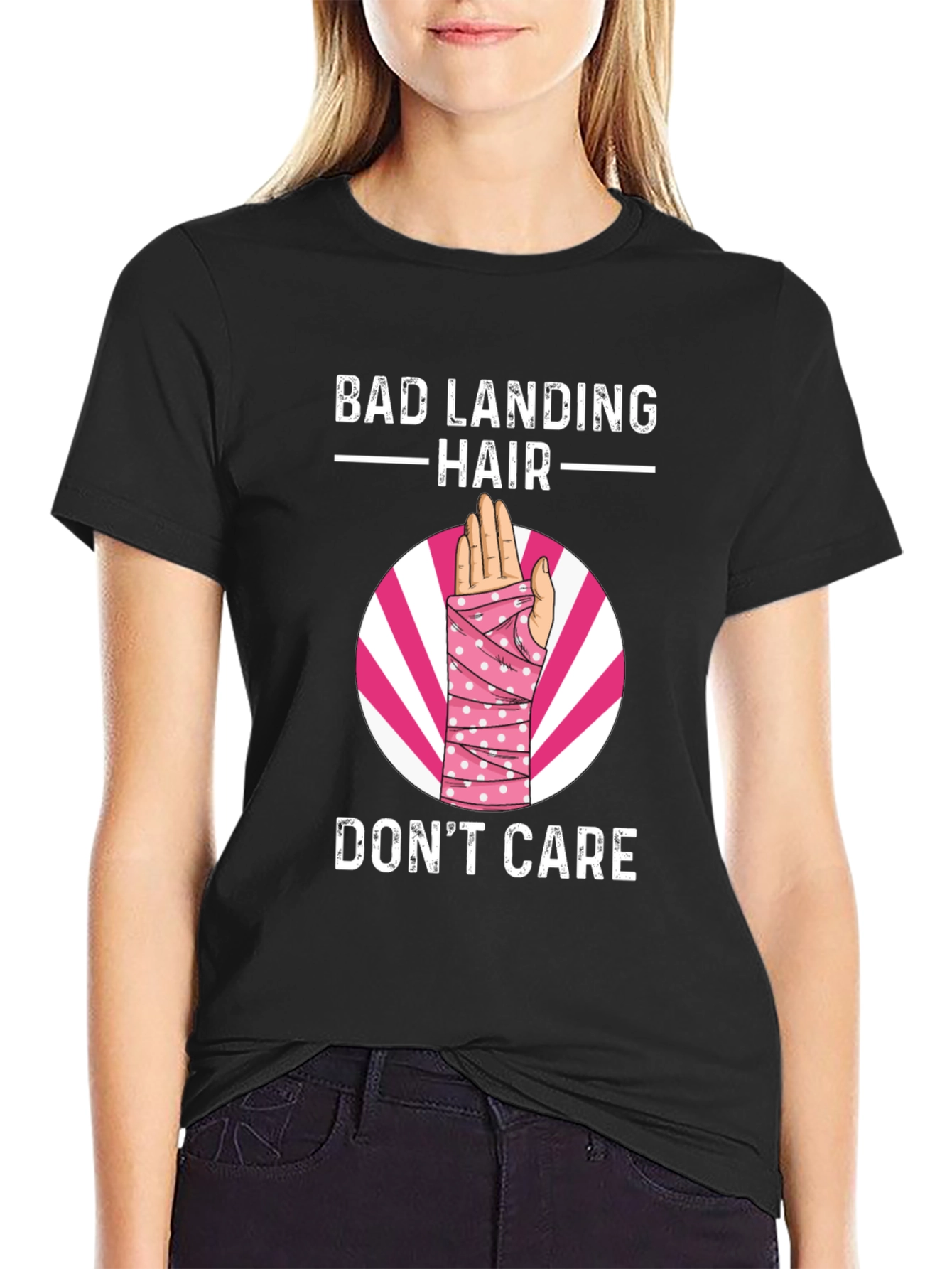 Bad Landing Hair Dont Care T-Shirt
