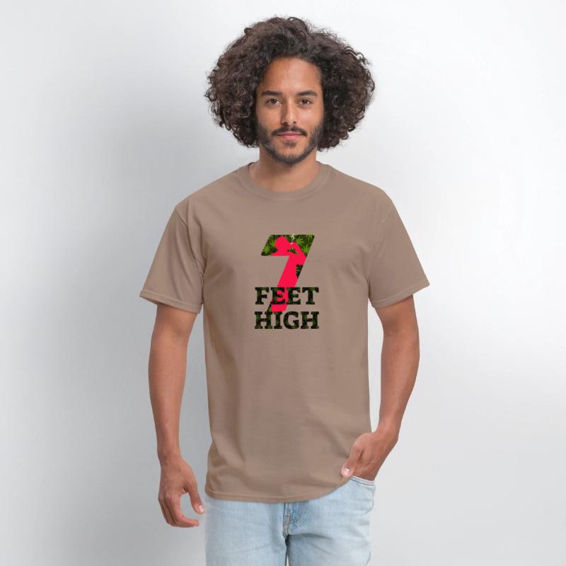7 Feet High Logo Black ALPHA 01