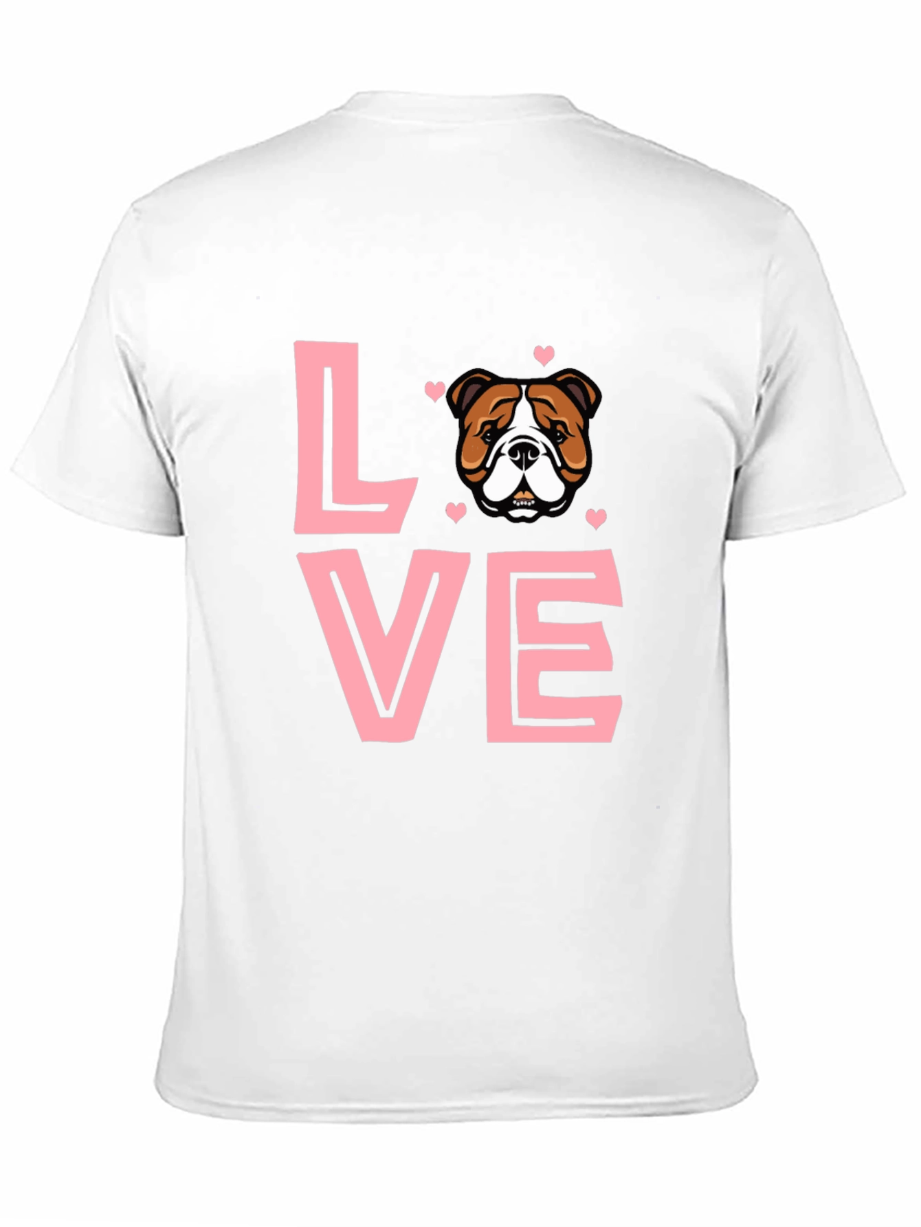 Bulldog Love T-Shirt - Cute Dog Lover Tee