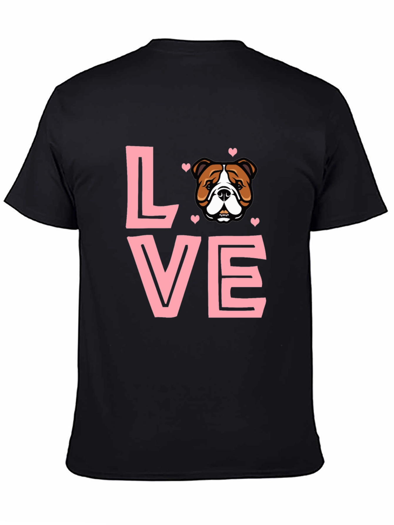 Bulldog Love T-Shirt - Cute Dog Lover Tee