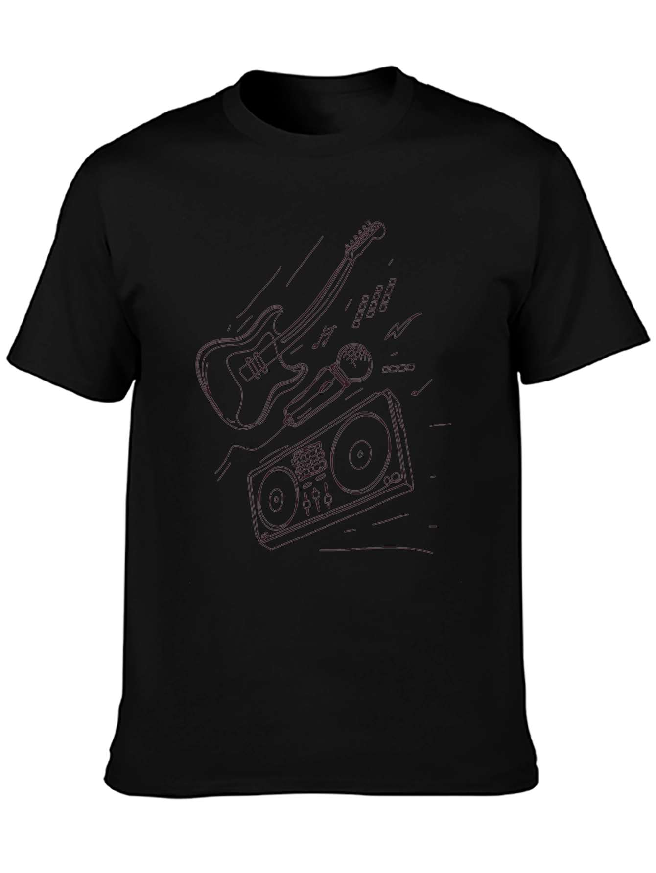 Retro Music Graphic Tee