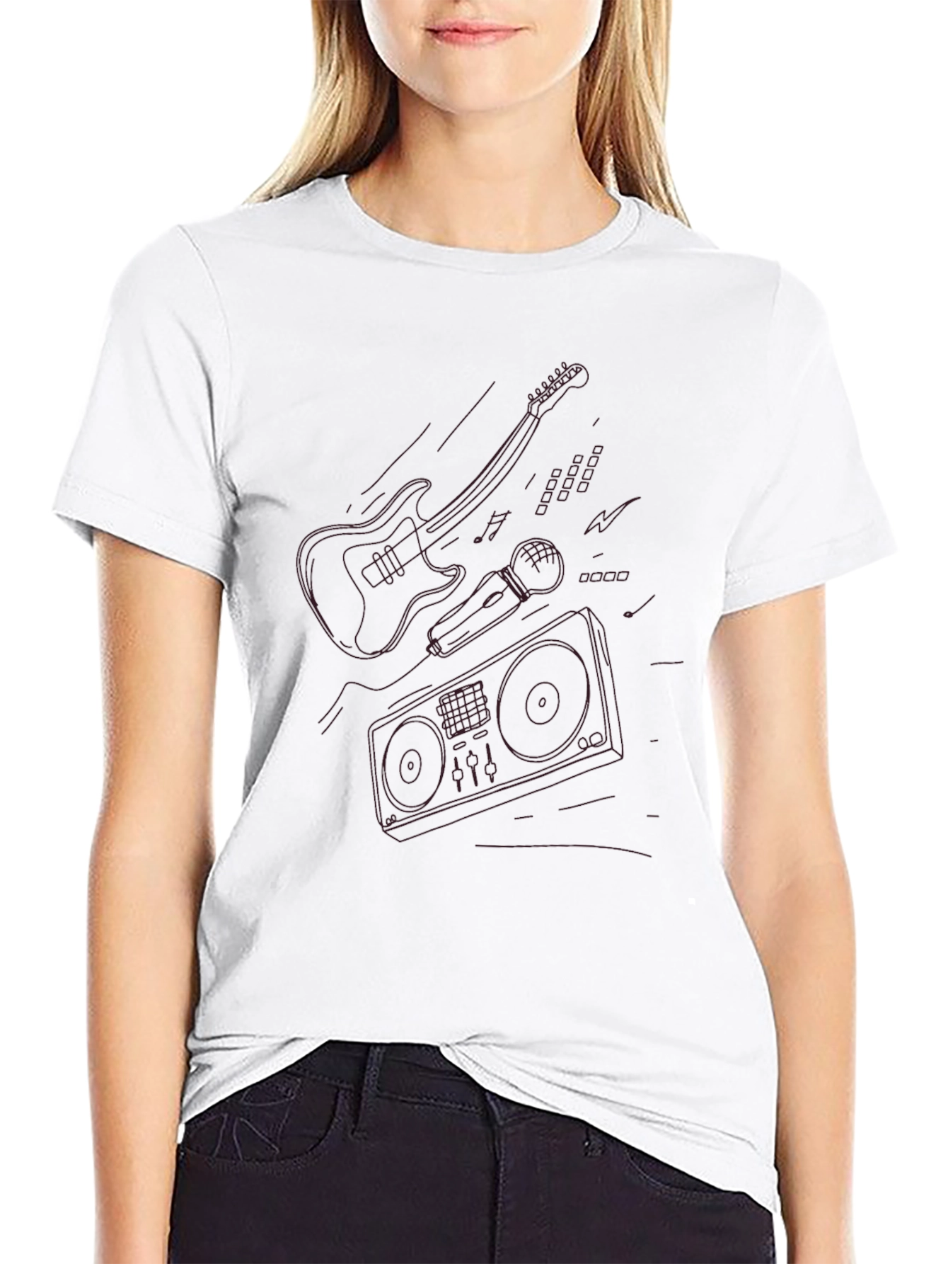 Retro Music Graphic Tee
