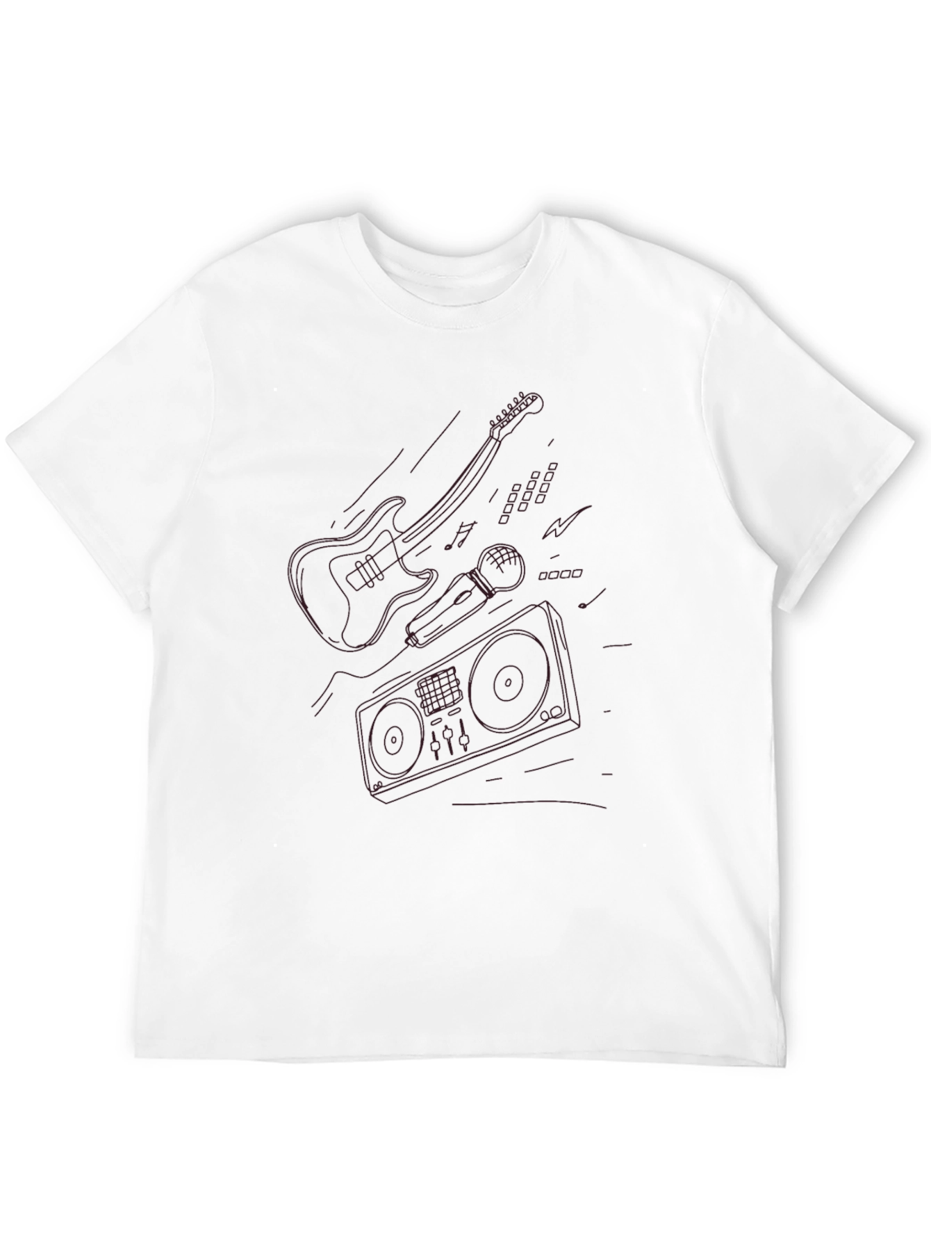 Retro Music Graphic Tee