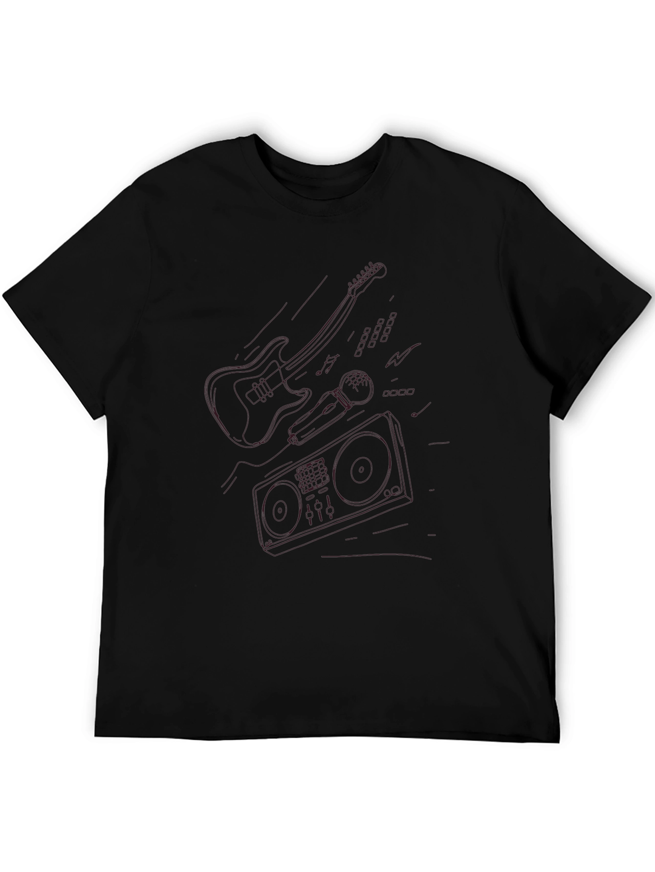 Retro Music Graphic Tee