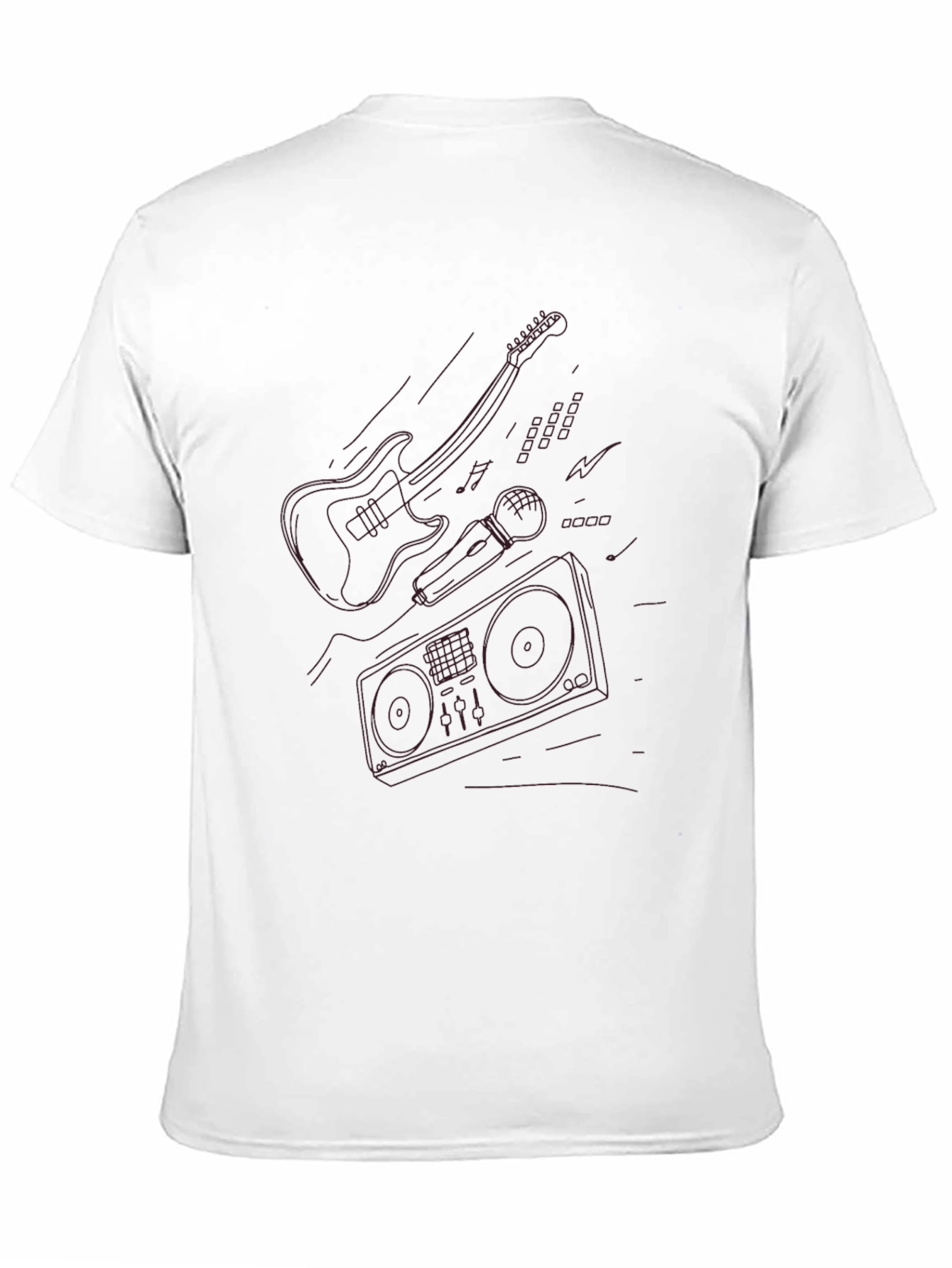 Retro Music Graphic Tee